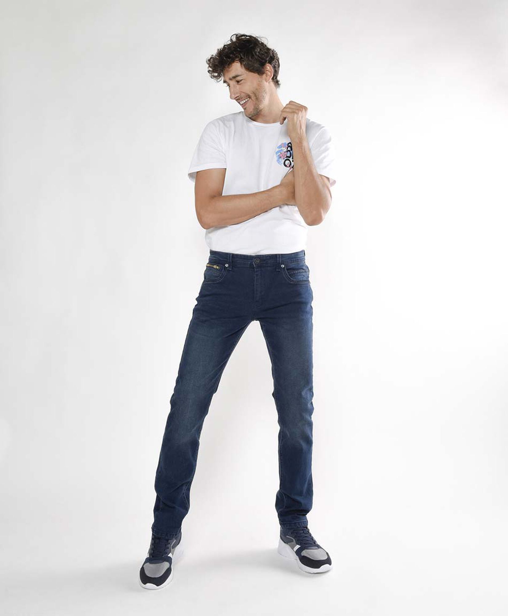 Jeans hombre desgastado slim fit Jeans hombre desgastado slim fit