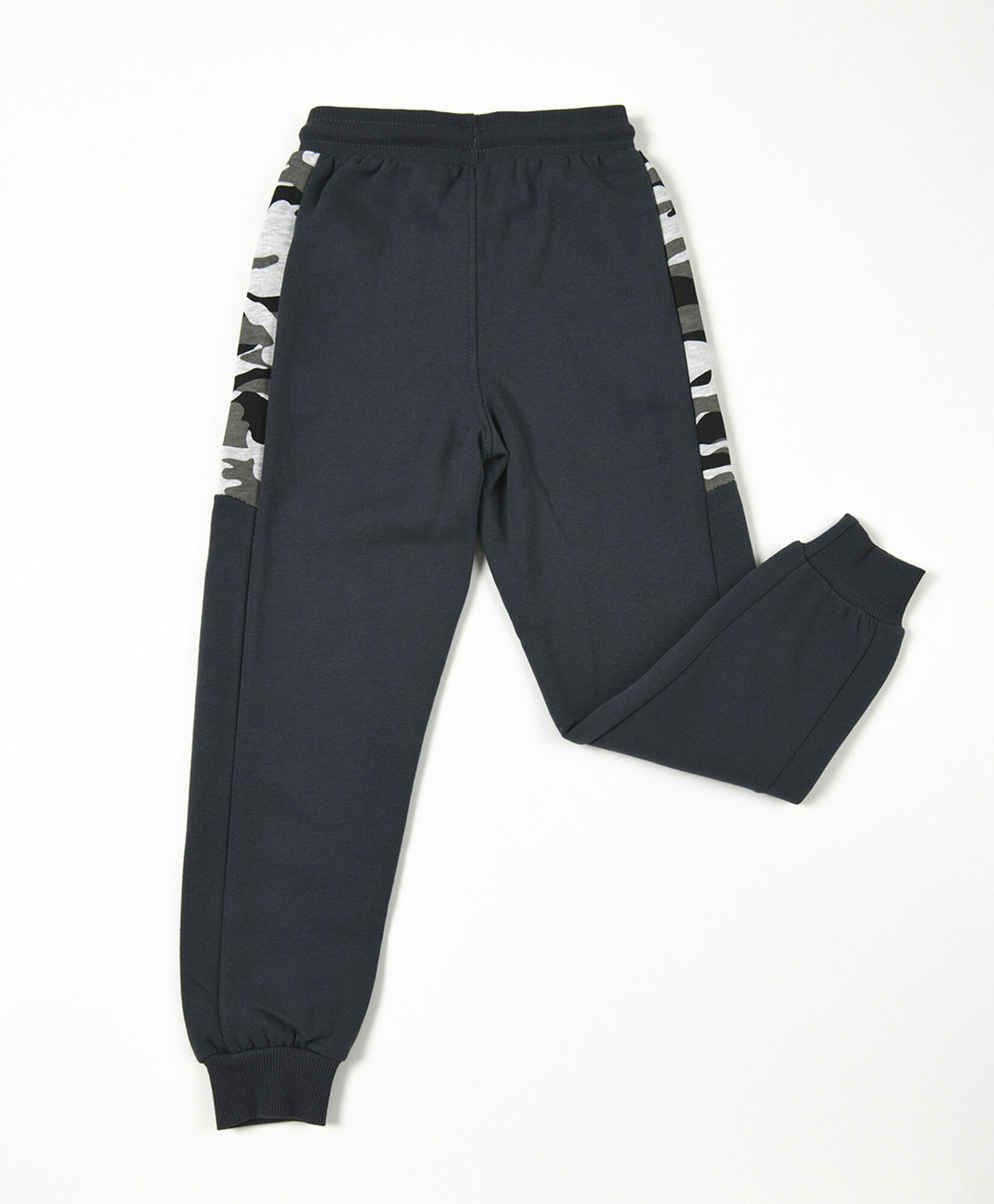 Pantalón de buzo niño camuflaje lateral Pantalón de buzo niño camuflaje lateral