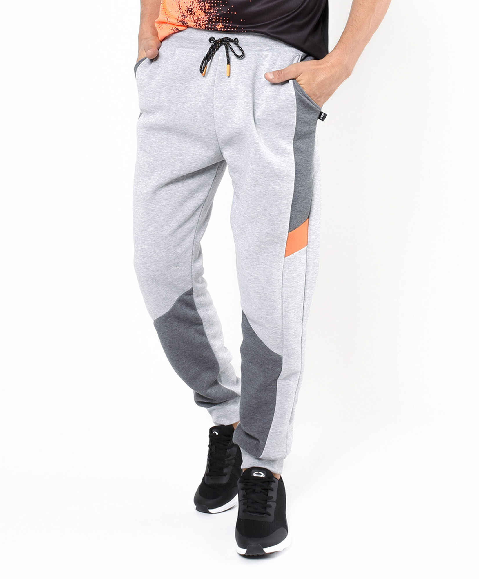 Pantalón de buzo hombre tricolor Pantalón de buzo hombre tricolor