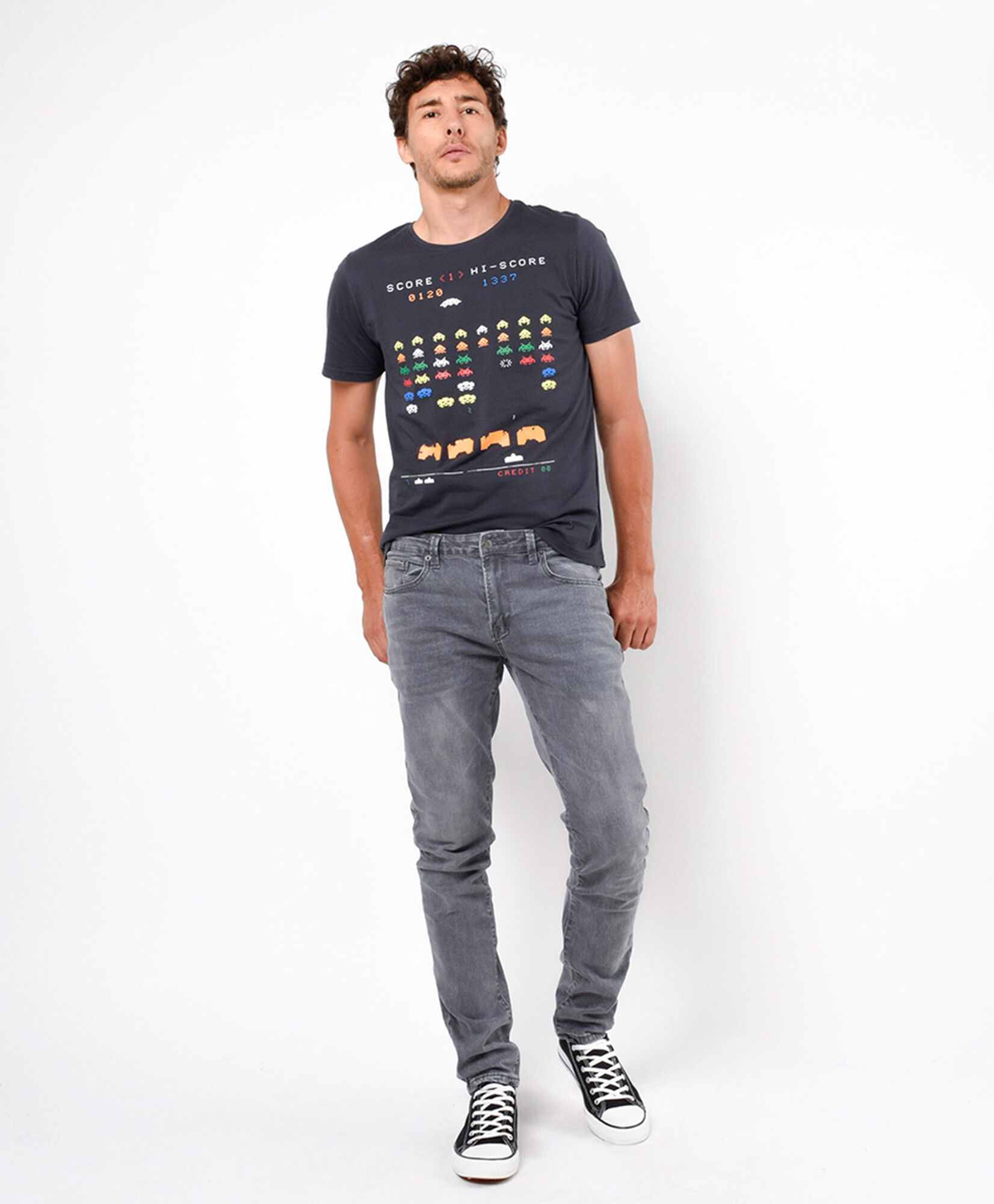 Jeans hombre gris Jeans hombre gris