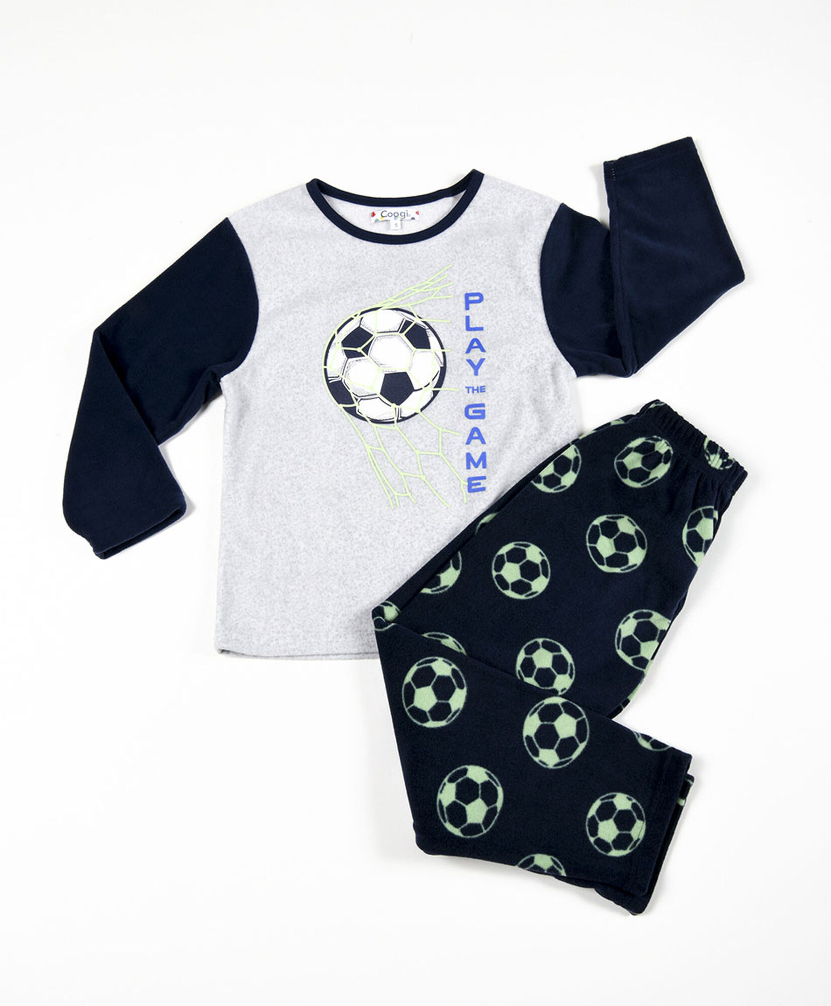 Pijama niño polar fútbol Pijama niño polar fútbol