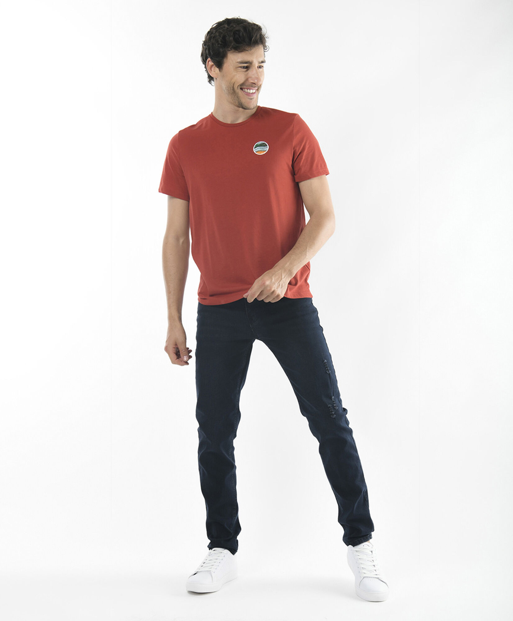 Jeans hombre rasgados mini skinny fit Jeans hombre rasgados mini skinny fit