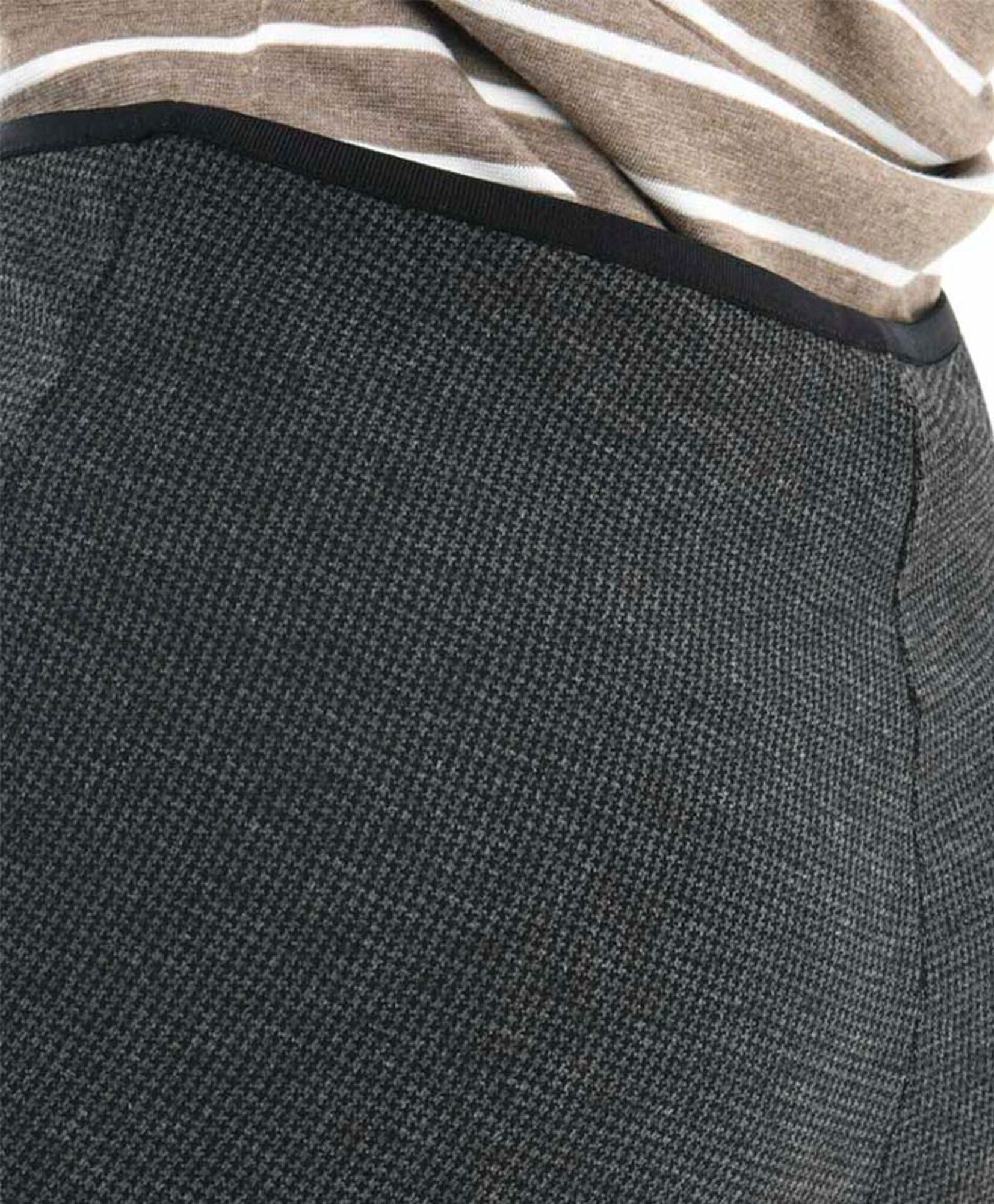 Pantalón mujer pied de poule gris skinny fit Pantalón mujer pied de poule gris skinny fit