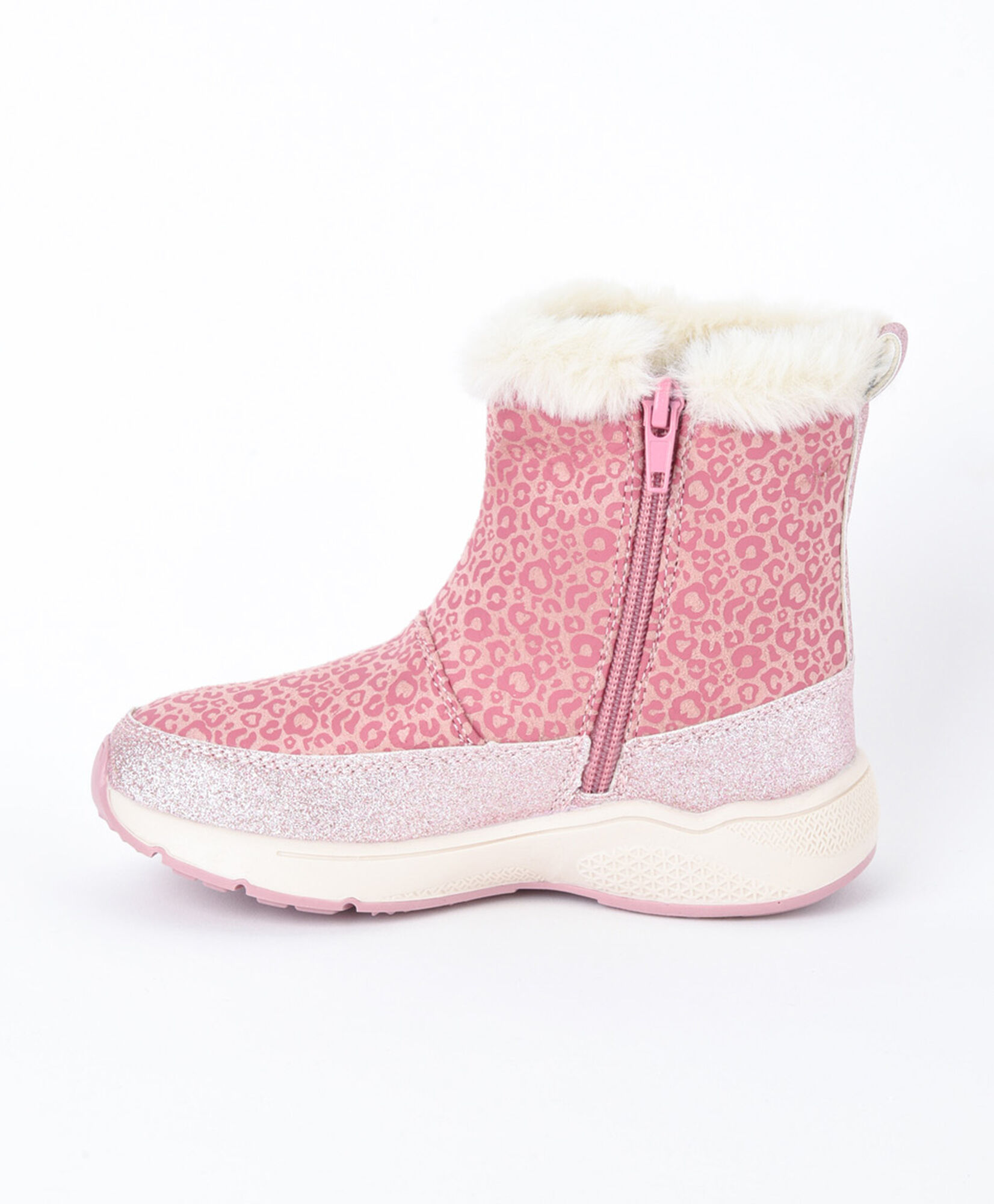 Bota infantil animal print pelitos Bota infantil animal print pelitos