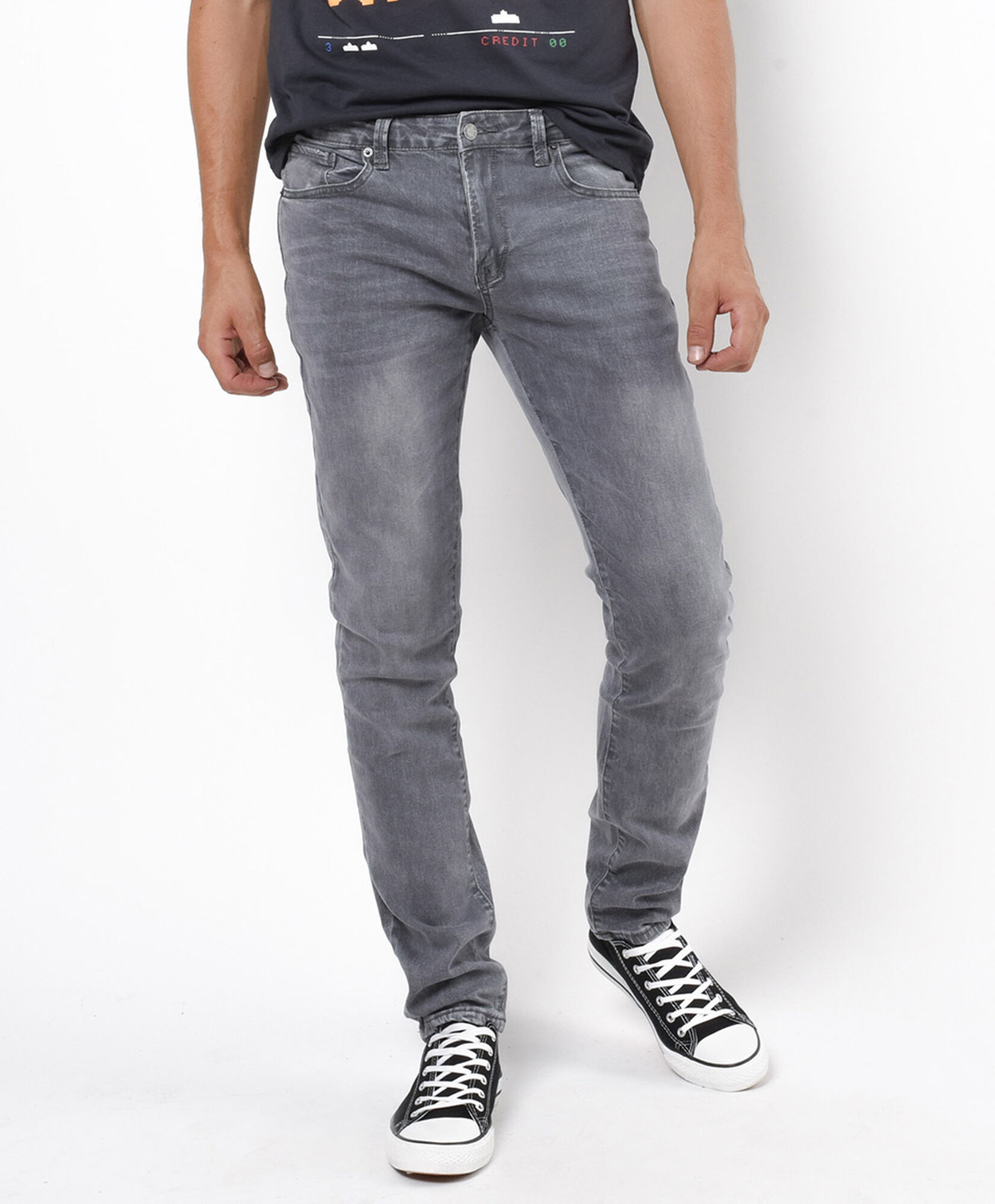 Jeans hombre gris Jeans hombre gris