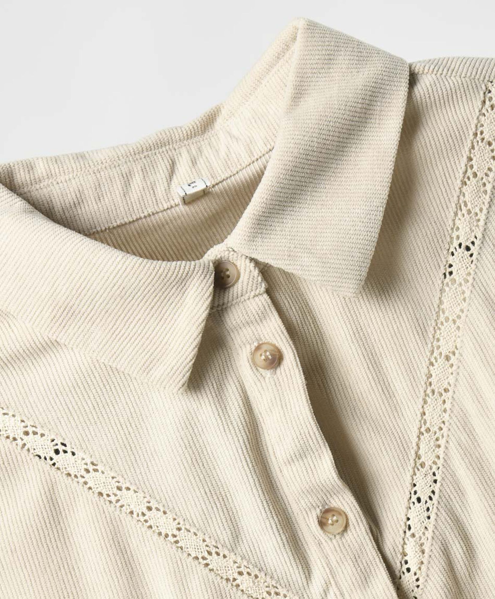 Blusa mujer corderoy calados Blusa mujer corderoy calados