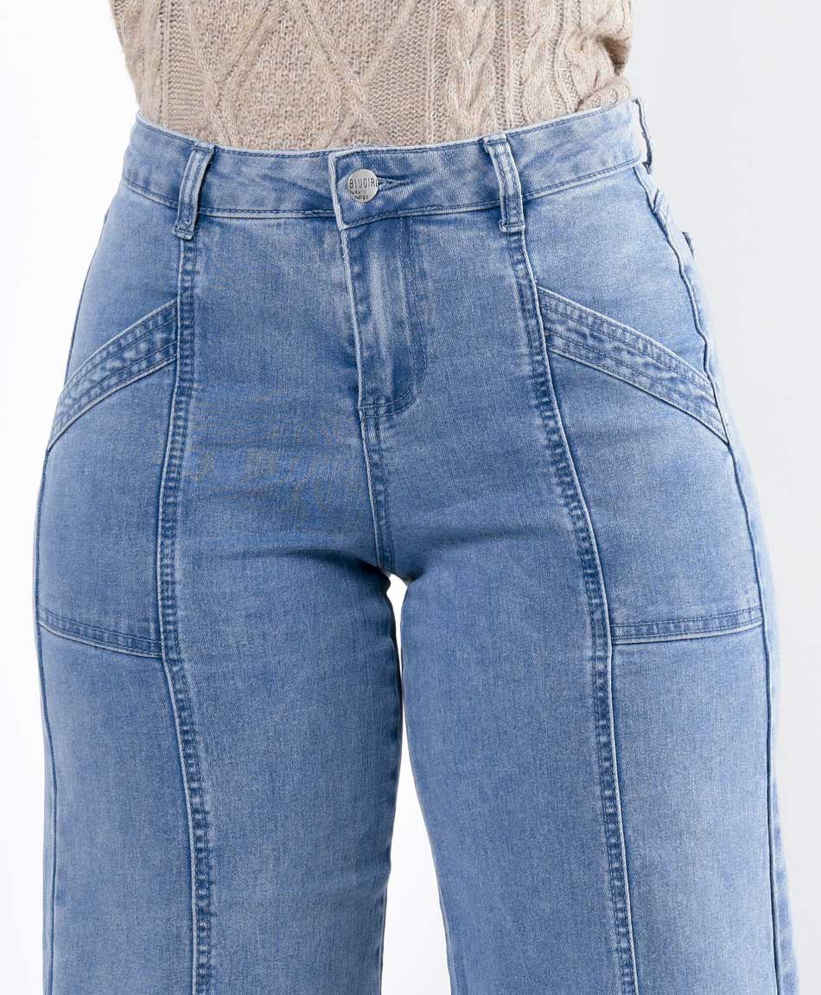 Jeans mujer cortes wide Jeans mujer cortes wide