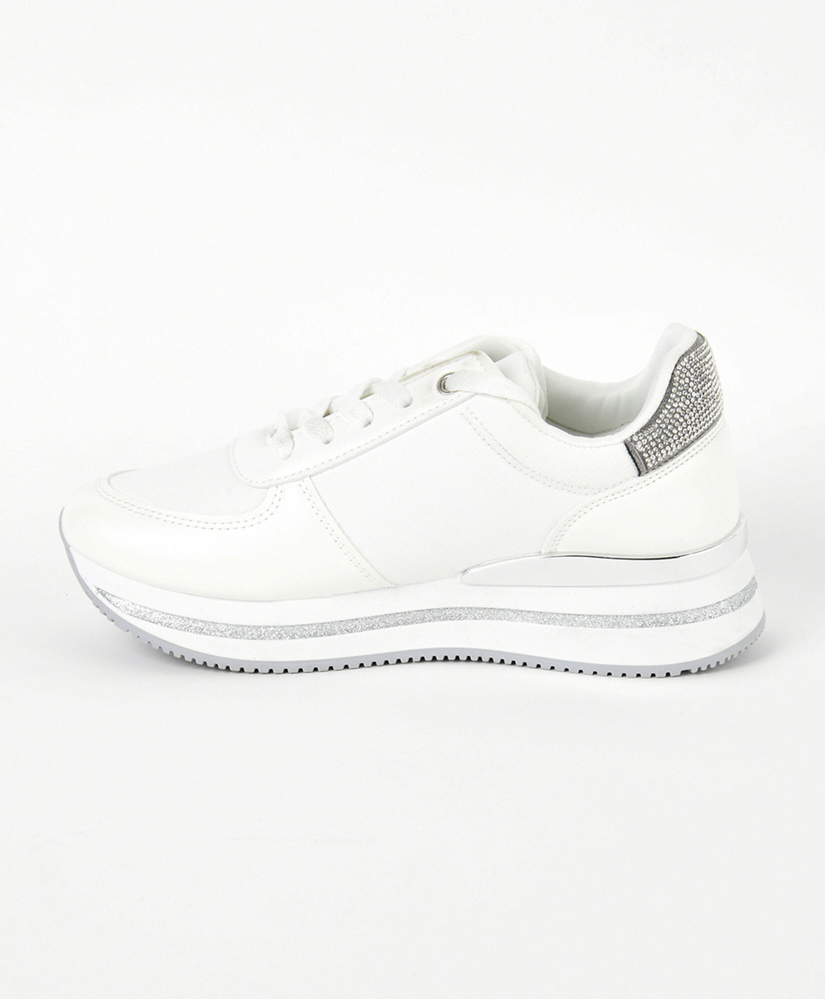 Zapatilla mujer brillos plataforma Zapatilla mujer brillos plataforma