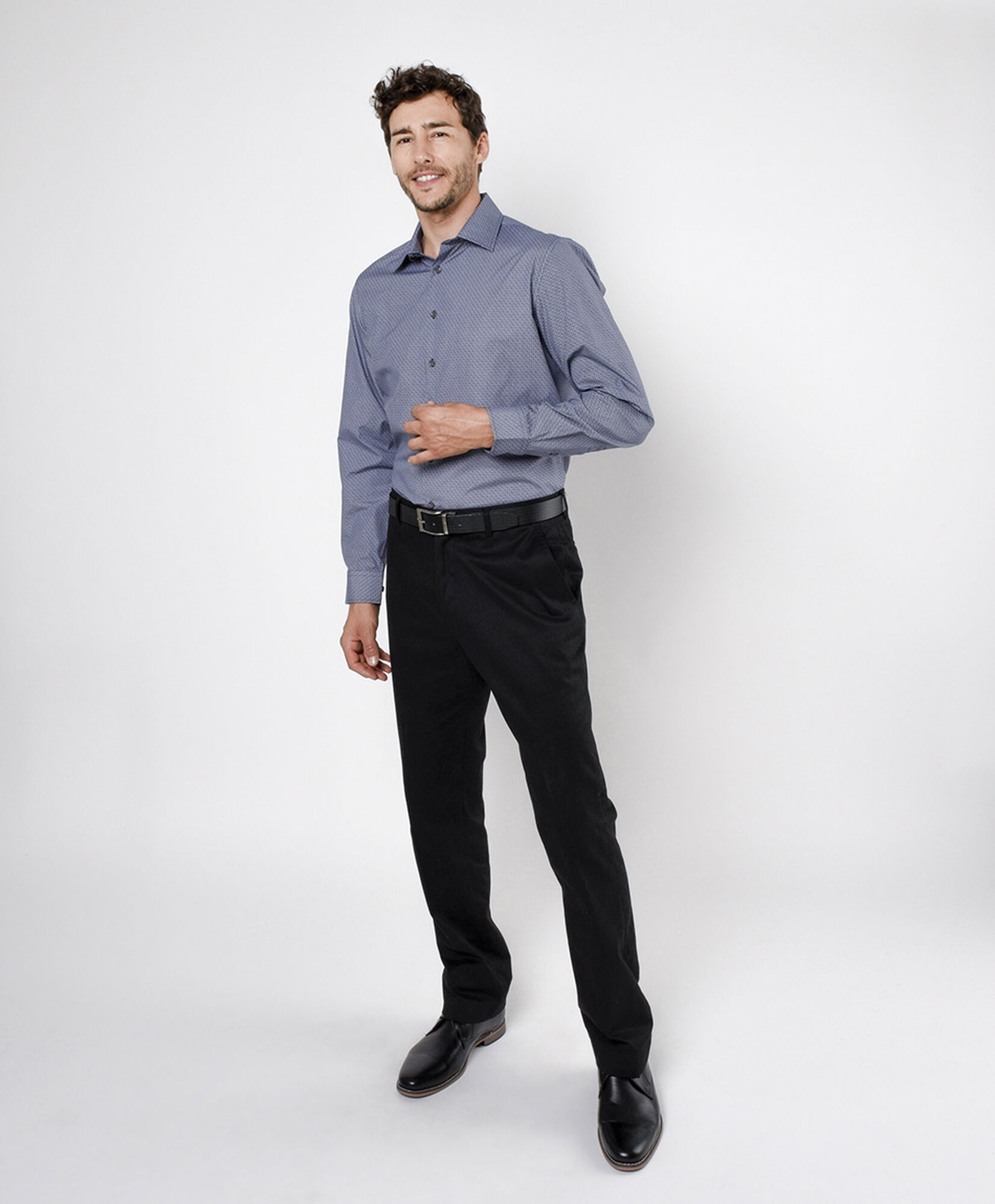 Camisa hombre mini rombos Camisa hombre mini rombos