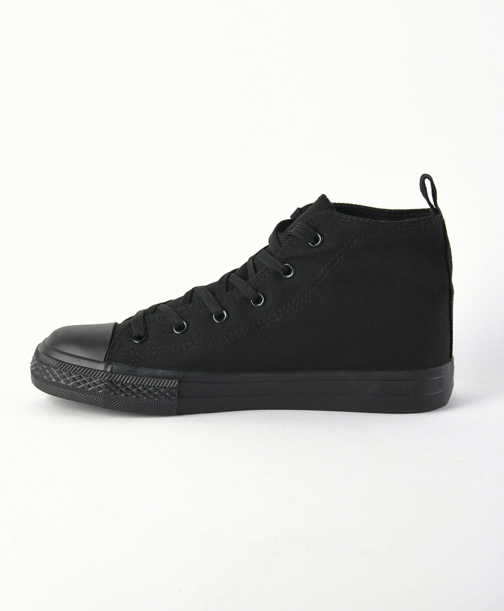 Zapatilla mujer lona negra Zapatilla mujer lona negra