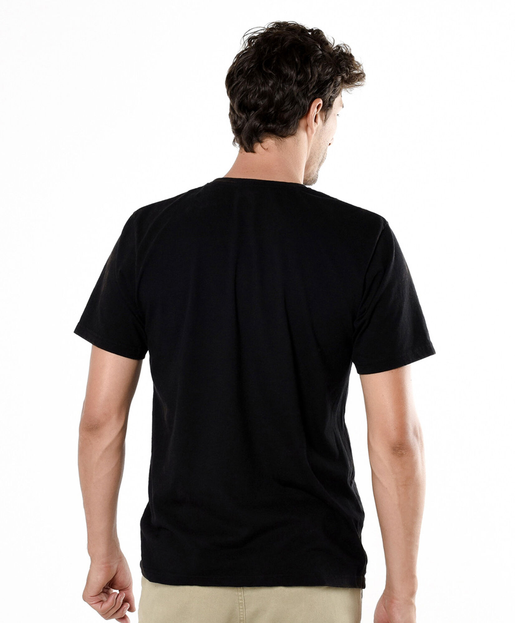 Polera hombre estampado serpiente Polera hombre estampado serpiente