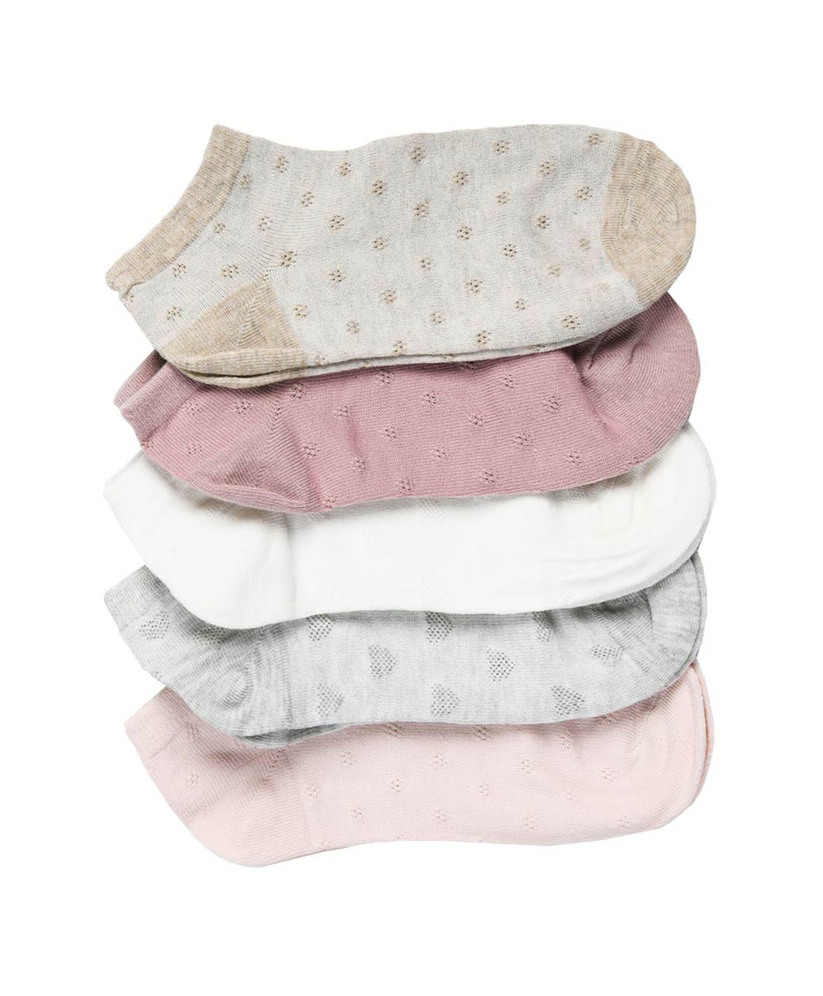 Pack 5 calcetines mujer calado corazones y flores Pack 5 calcetines mujer calado corazones y flores