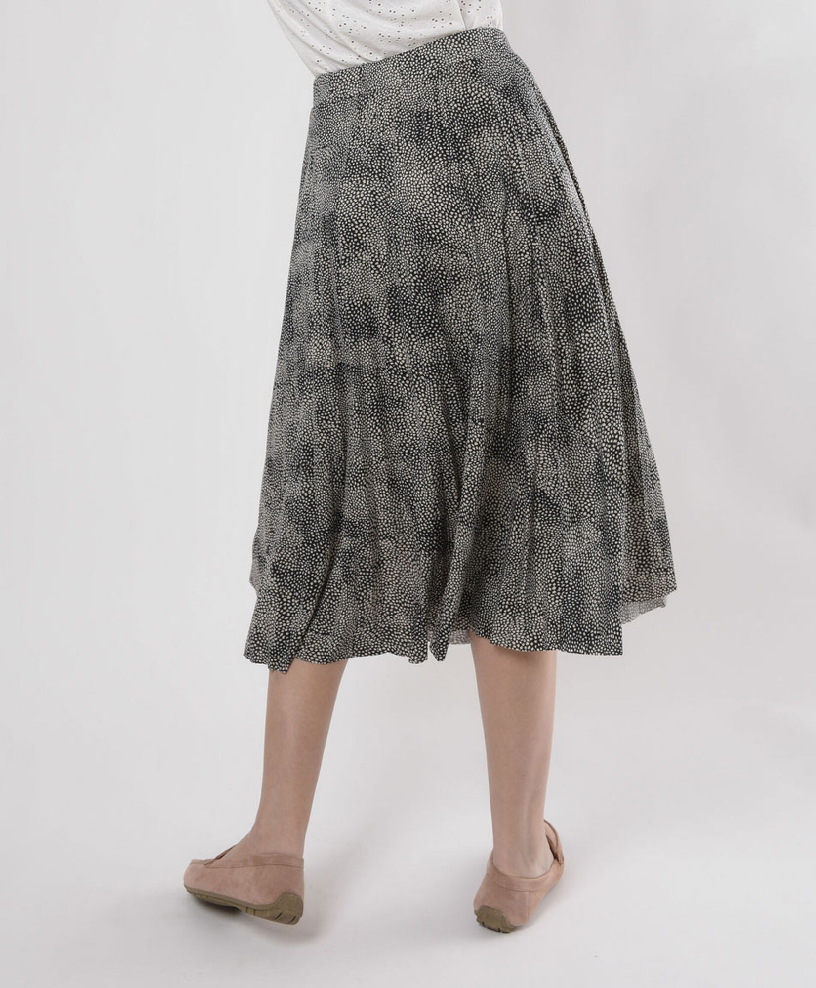 Falda mujer animal print midi Falda mujer animal print midi