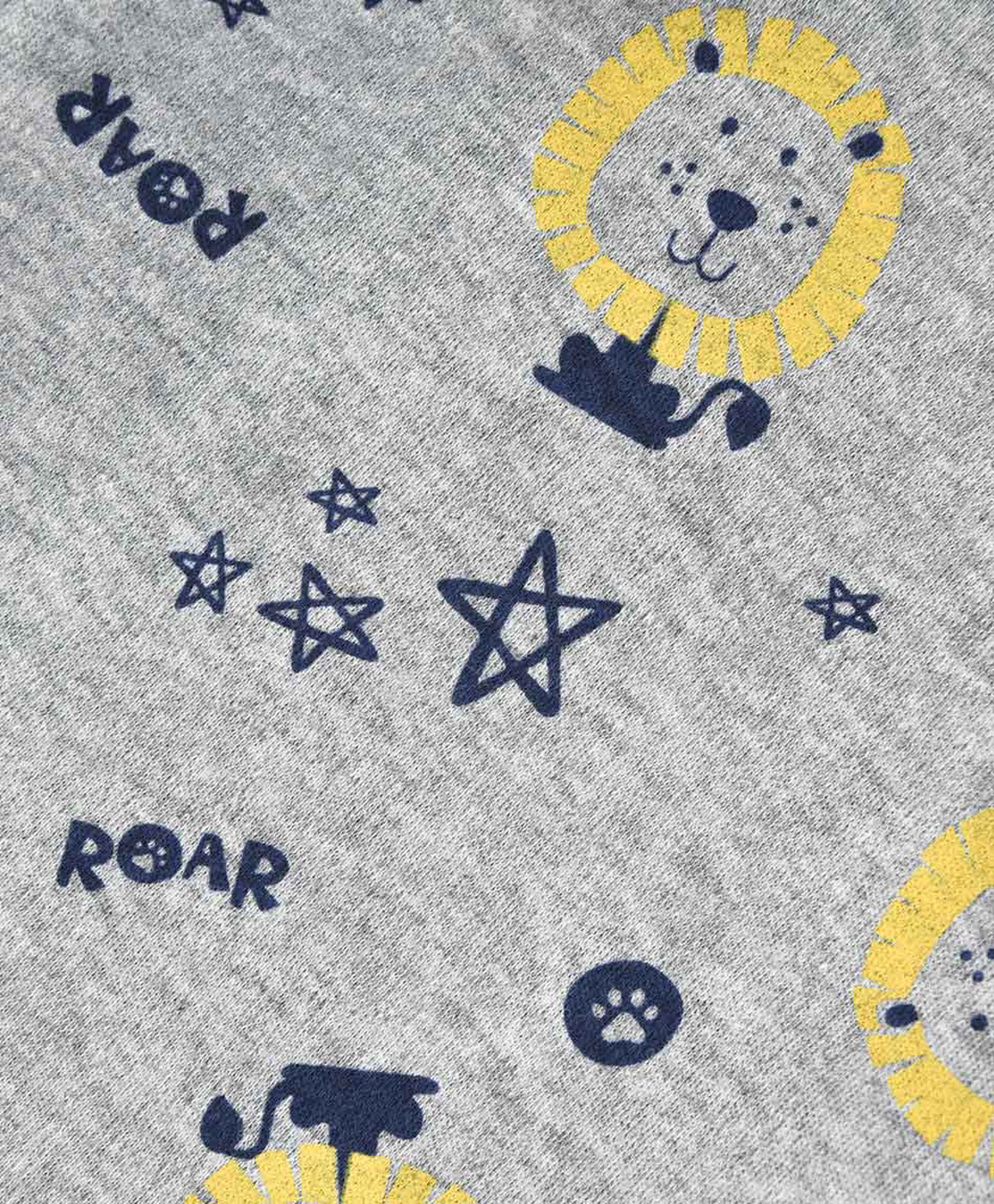 Pijama bebé estampado león Pijama bebé estampado león