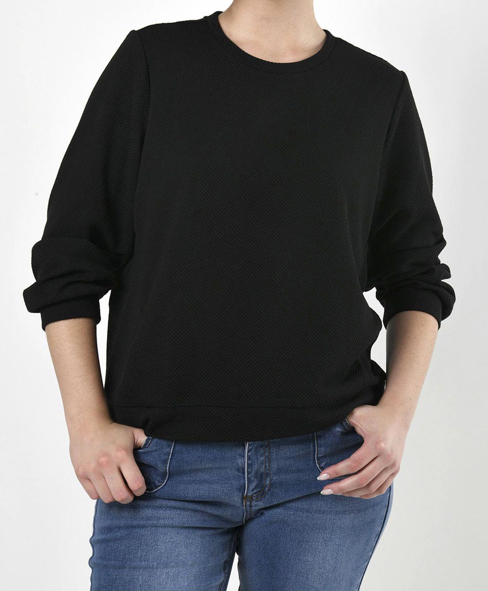 Polerón mujer jacquard Polerón mujer jacquard