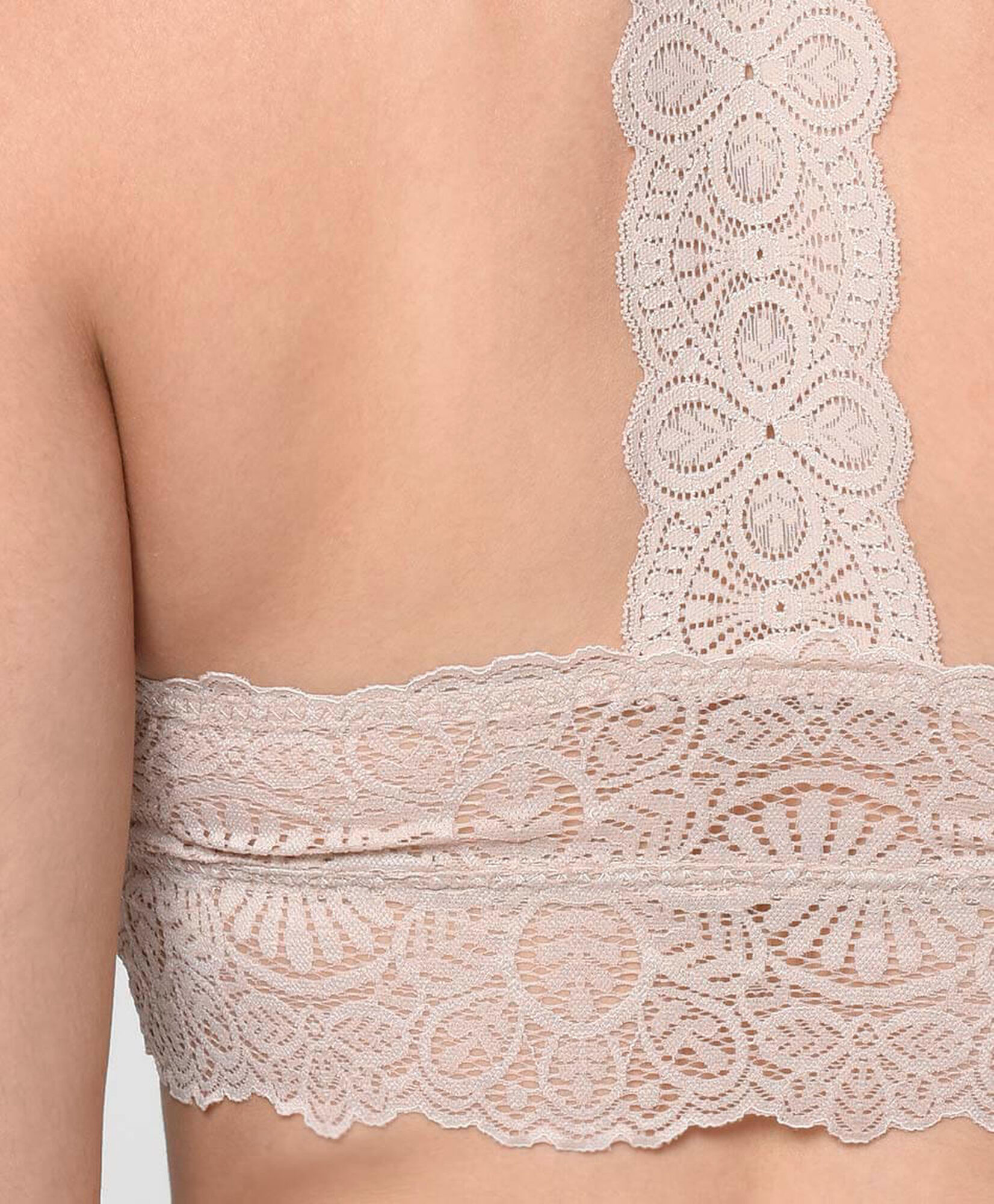 Bralette mujer encaje escote en v Bralette mujer encaje escote en v