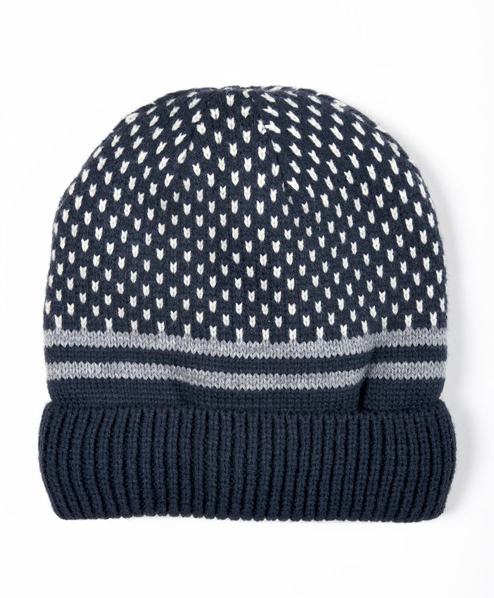 Gorro hombre tejido forrado líneas Gorro hombre tejido forrado líneas