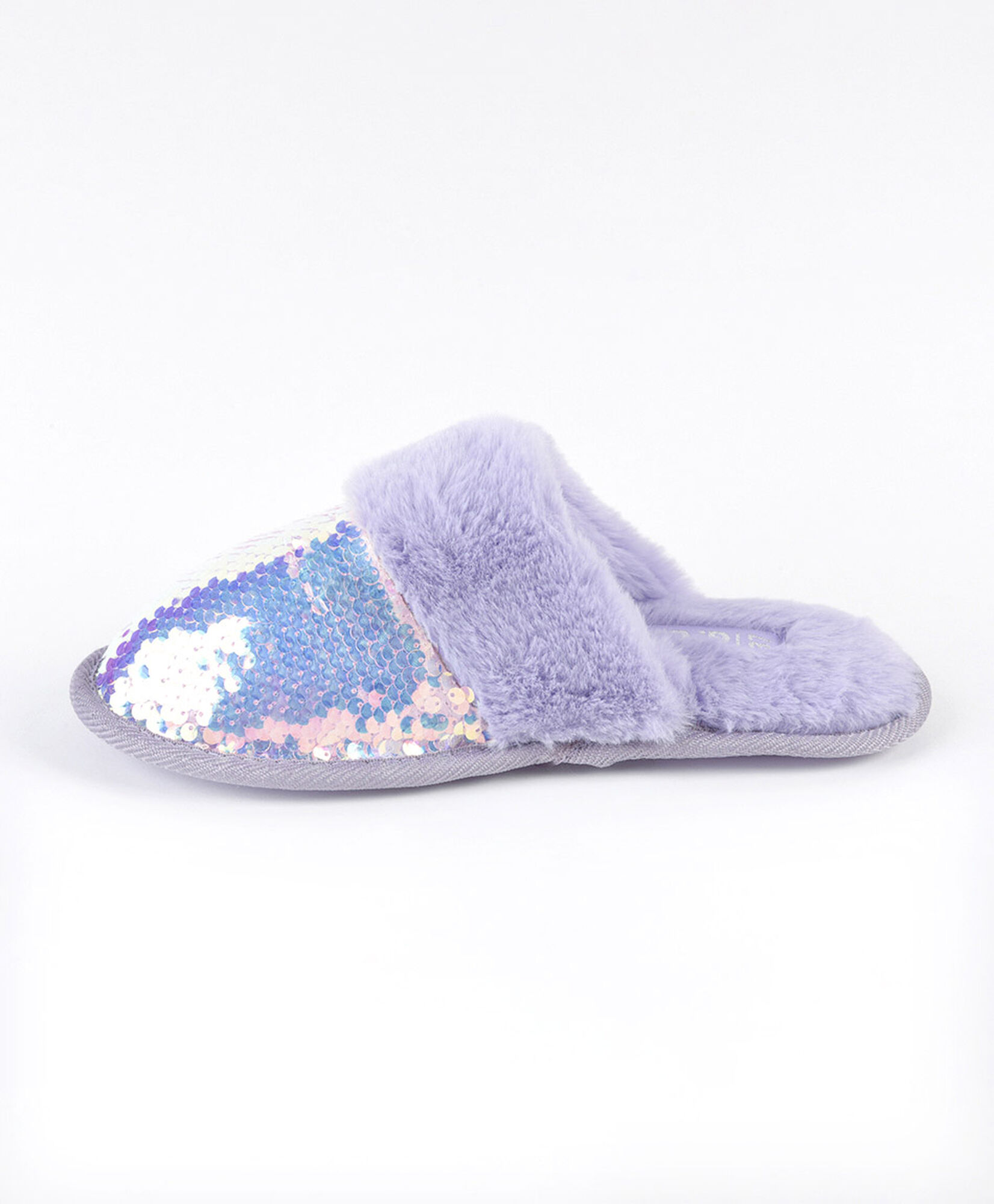 Pantufla infantil lentejuelas Pantufla infantil lentejuelas