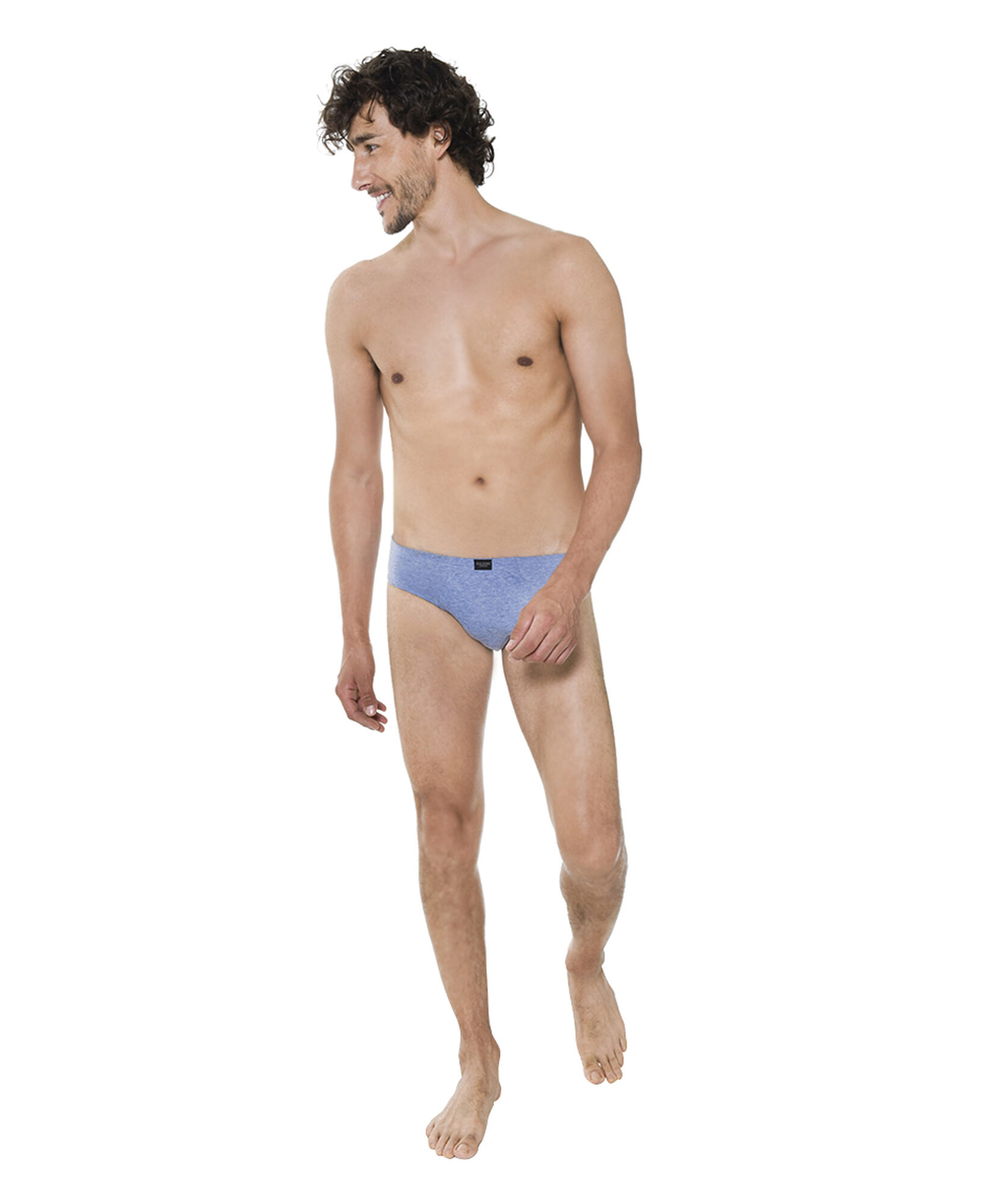 Pack 3 slip hombre melange Pack 3 slip hombre melange