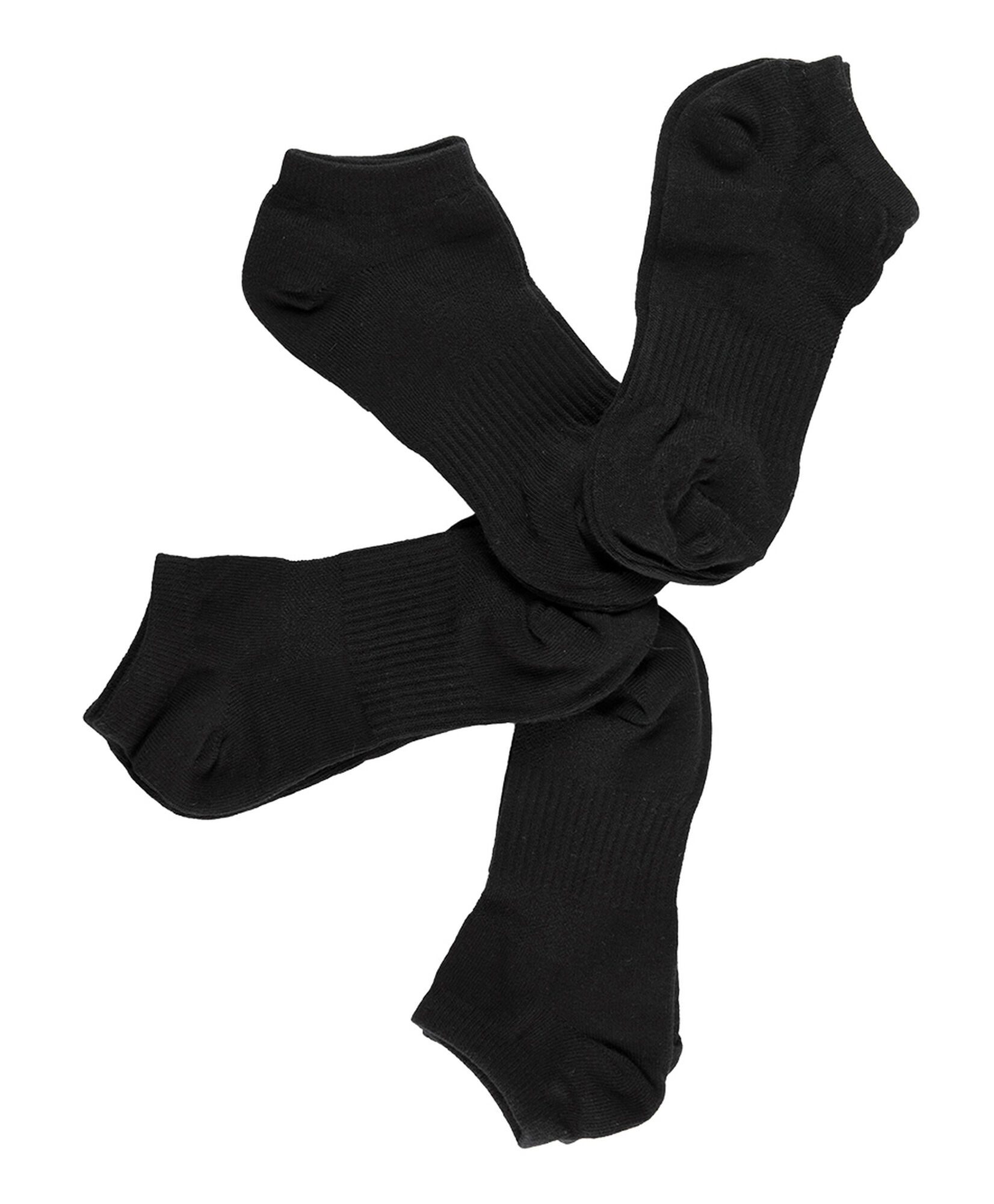 Pack 4 calcetin hombre cortos negro Pack 4 calcetin hombre cortos negro