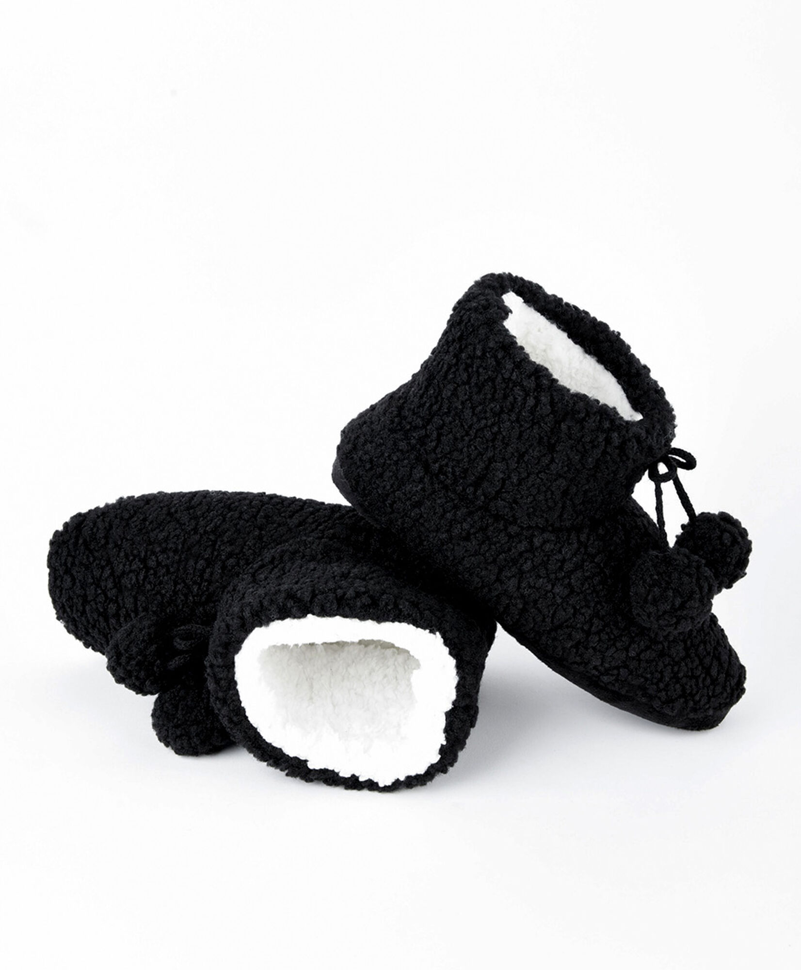 Pantufla mujer pompones Pantufla mujer pompones