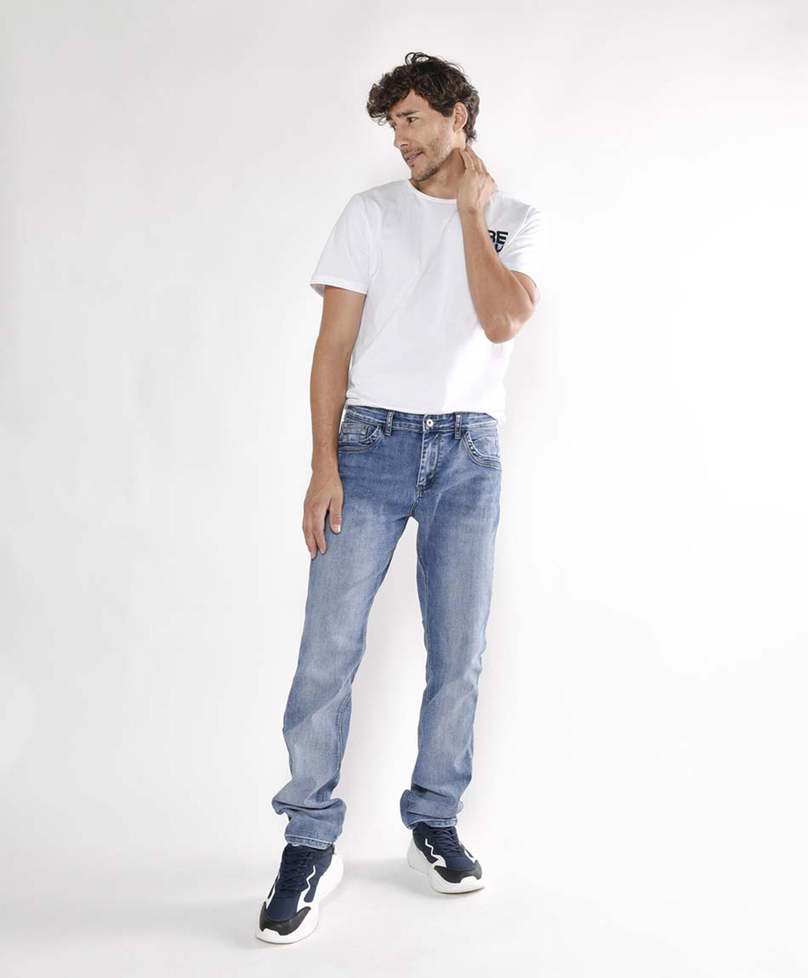 Jeans hombre desgastado slim fit Jeans hombre desgastado slim fit