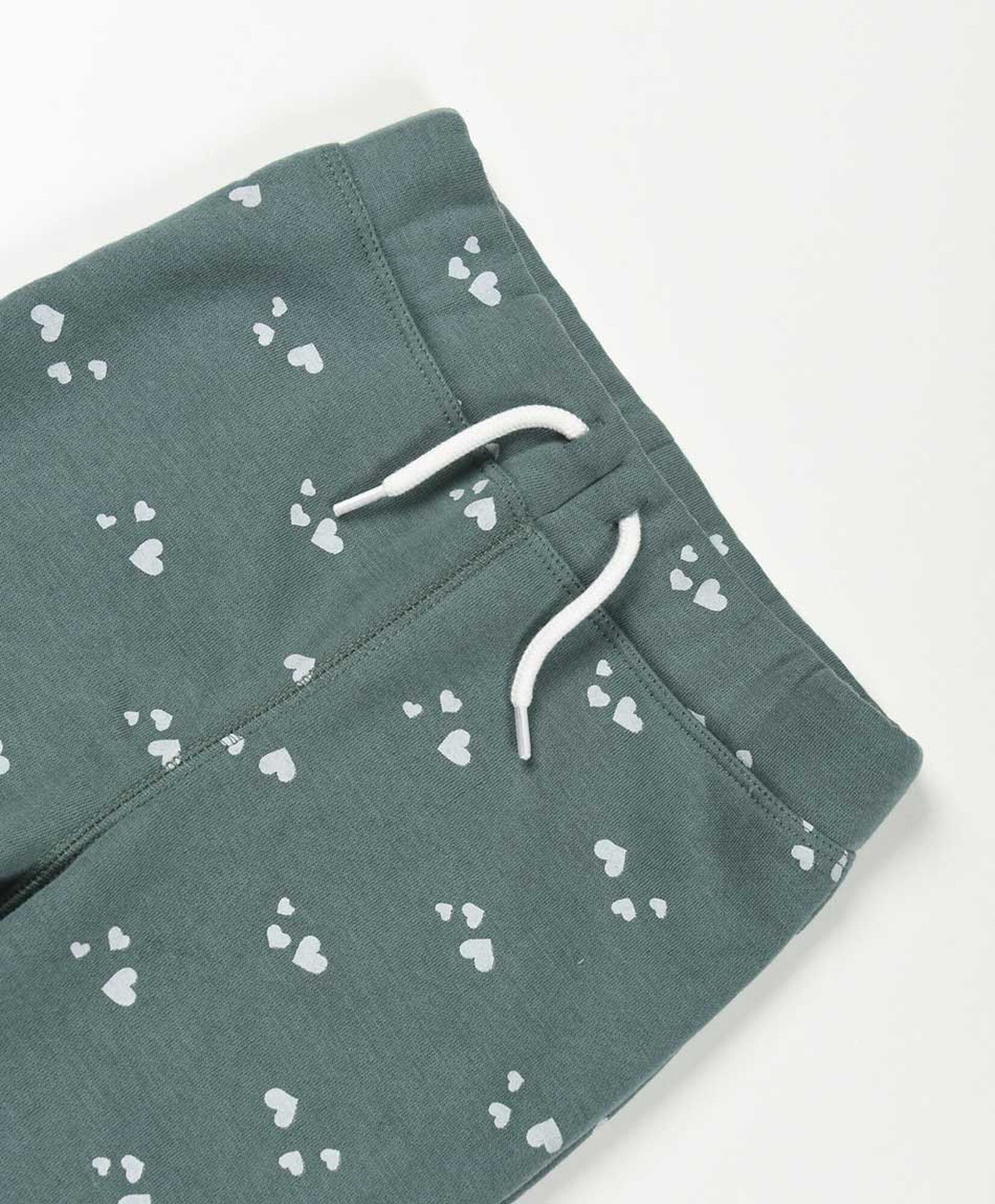 Pantalón de buzo bebé corazones Pantalón de buzo bebé corazones