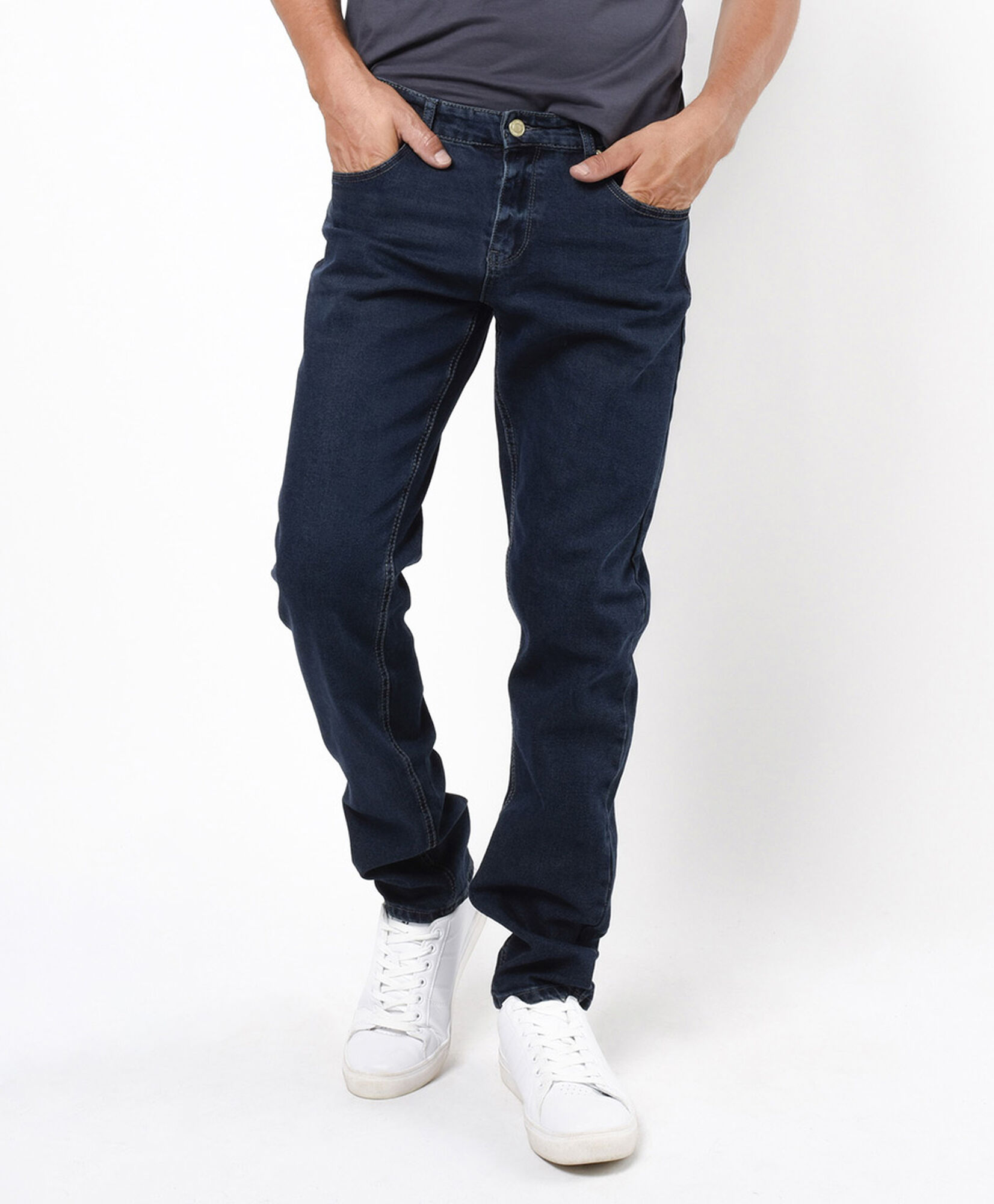 Jeans hombre lisos azules Jeans hombre lisos azules
