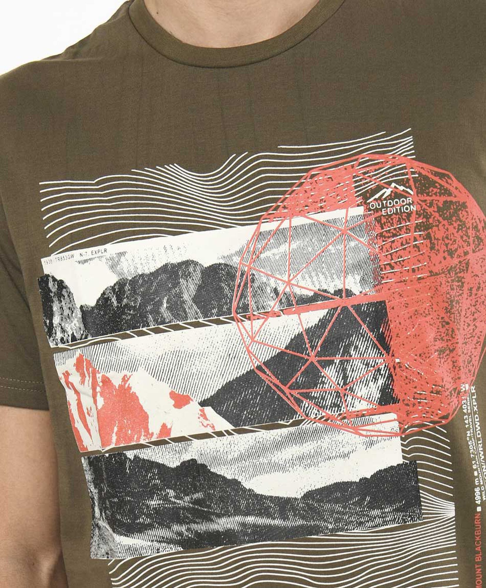 Polera deportiva hombre montañas Polera deportiva hombre montañas