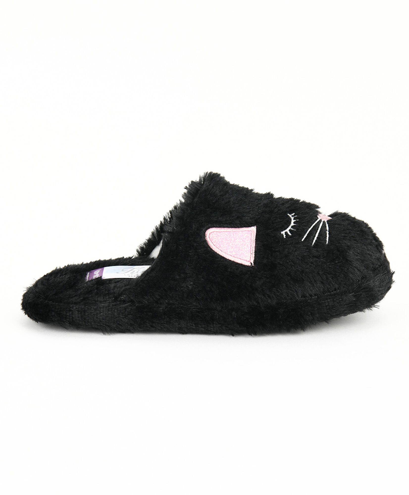 Pantufla mujer gatito pelitos Pantufla mujer gatito pelitos