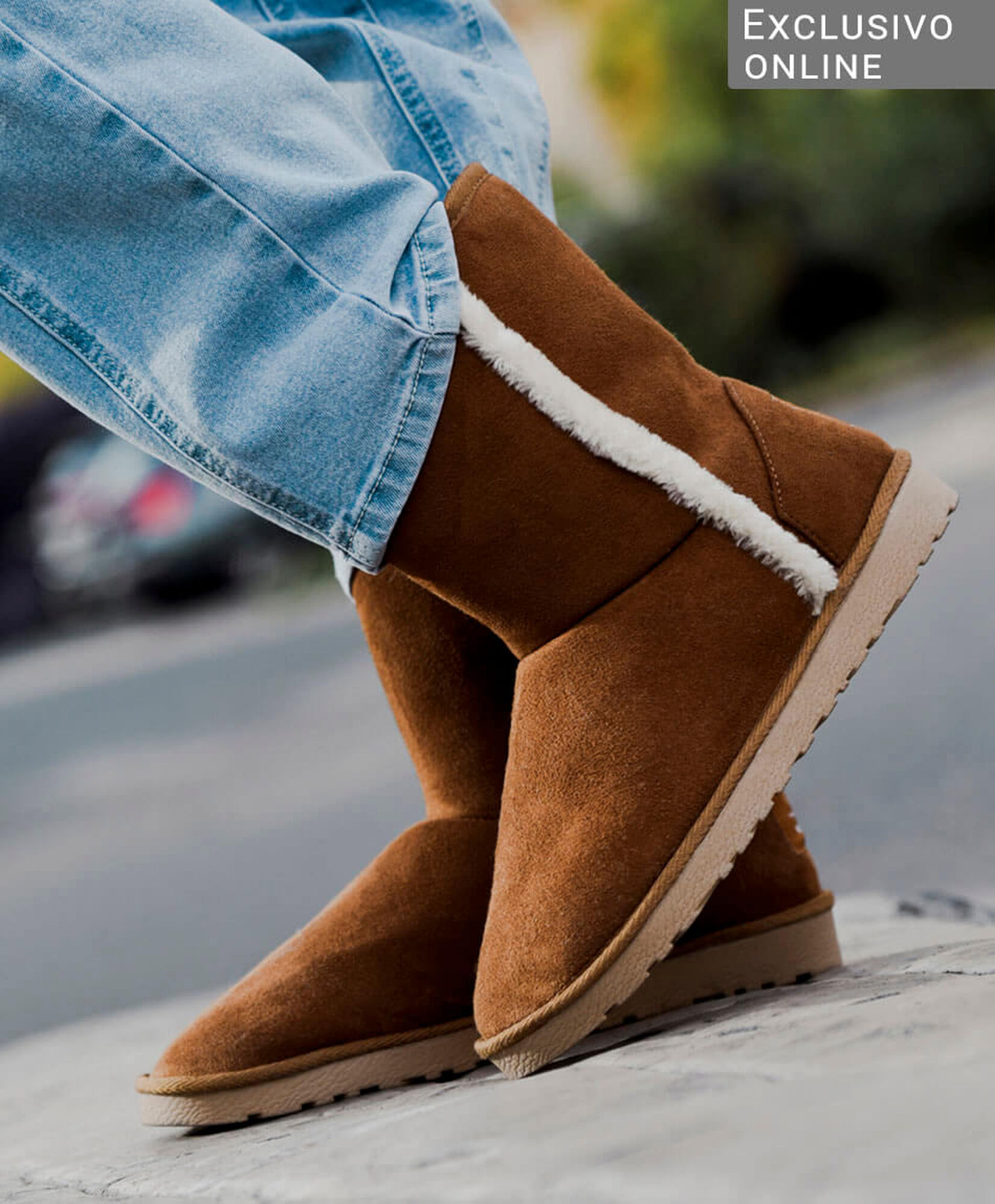 Bota mujer gamuza chiporro Bota mujer gamuza chiporro