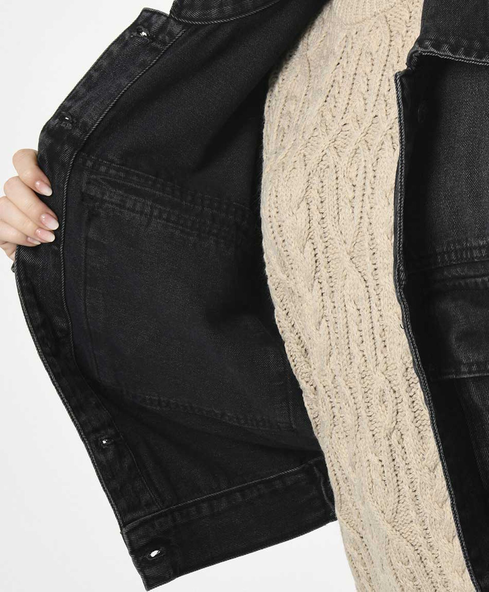 Chaqueta mujer denim oversize Chaqueta mujer denim oversize