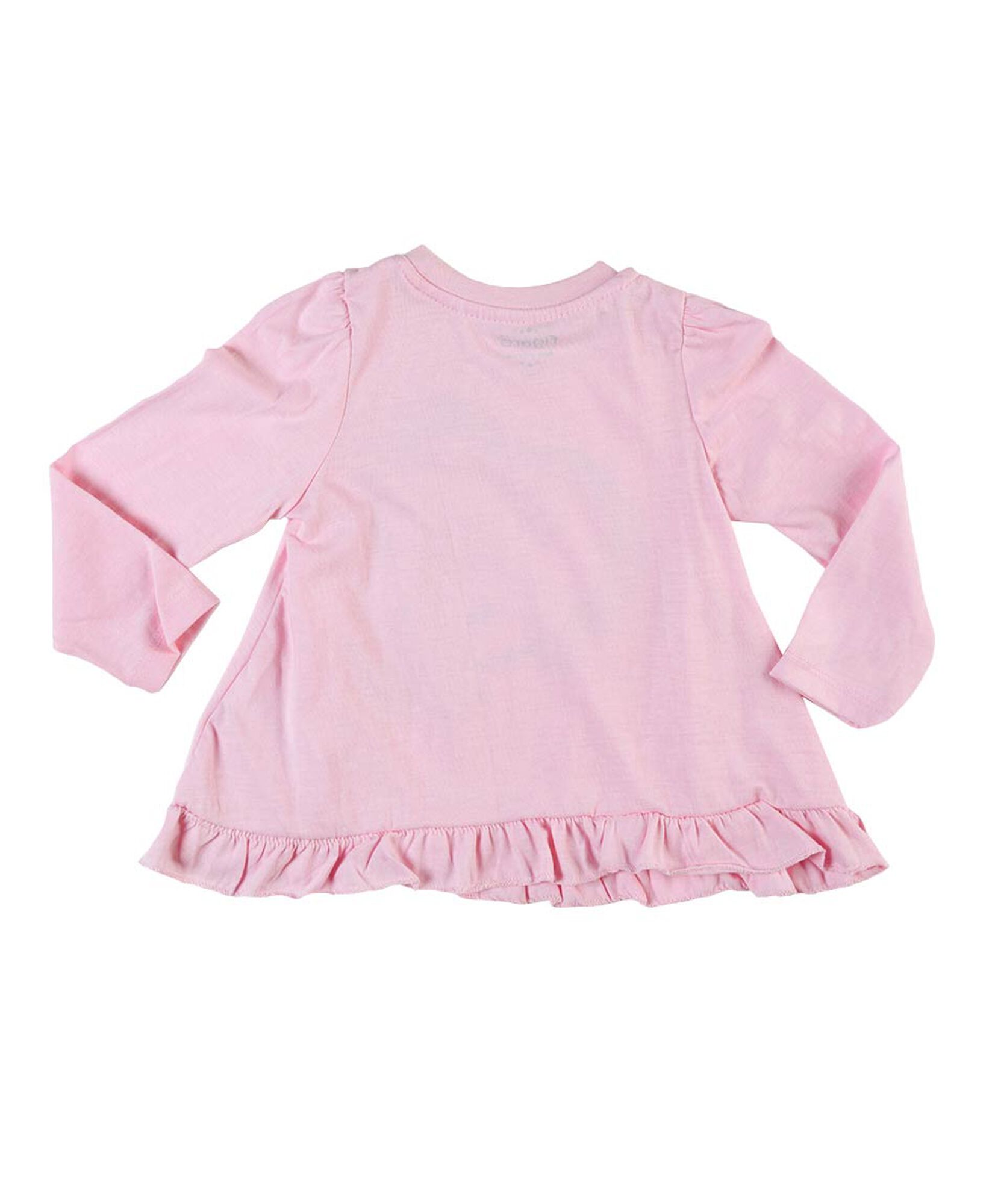 Polera bebé unicornio vuelos en cintura manga larga Polera bebé unicornio vuelos en cintura manga larga