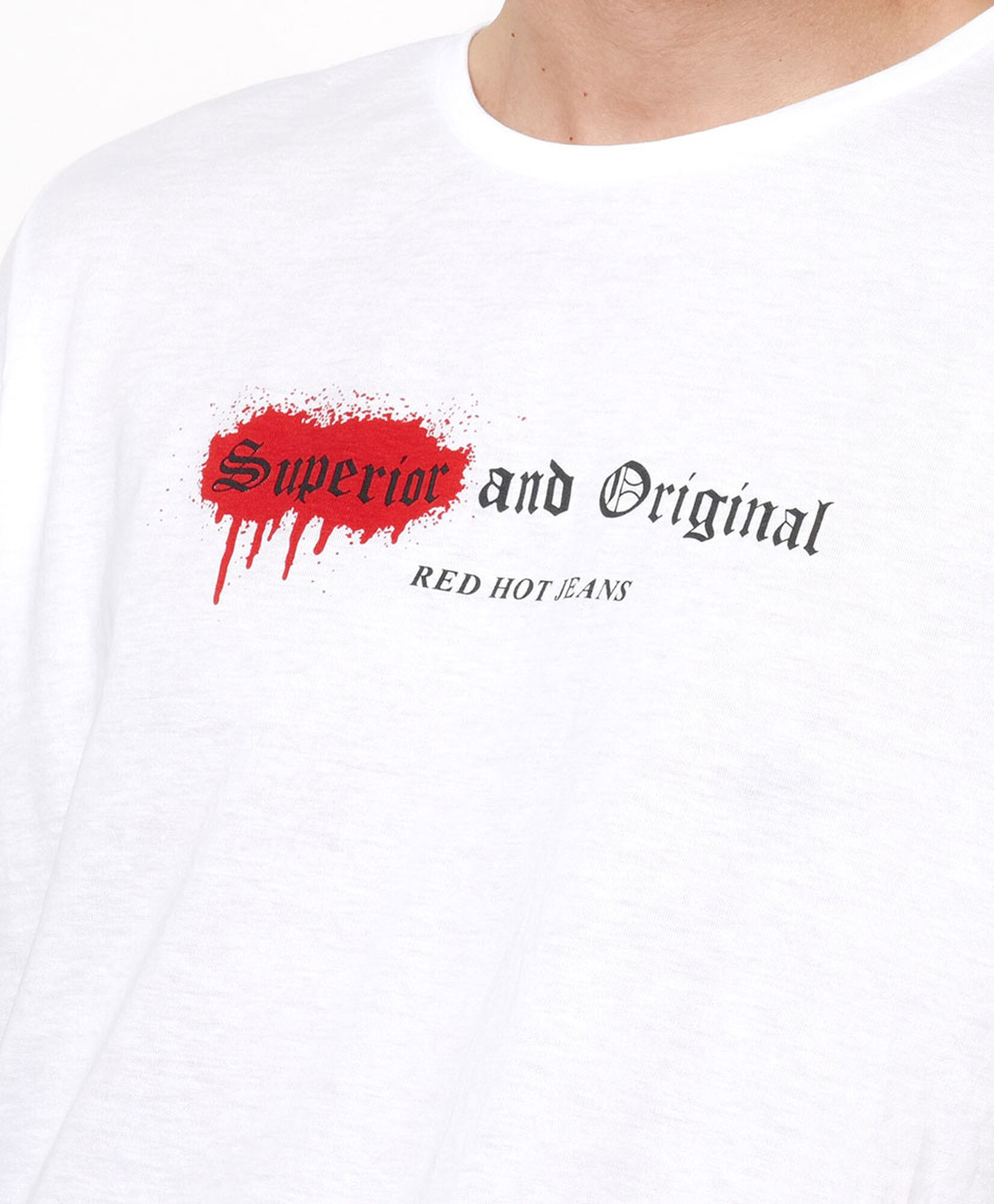 Polera hombre estampado frase Polera hombre estampado frase