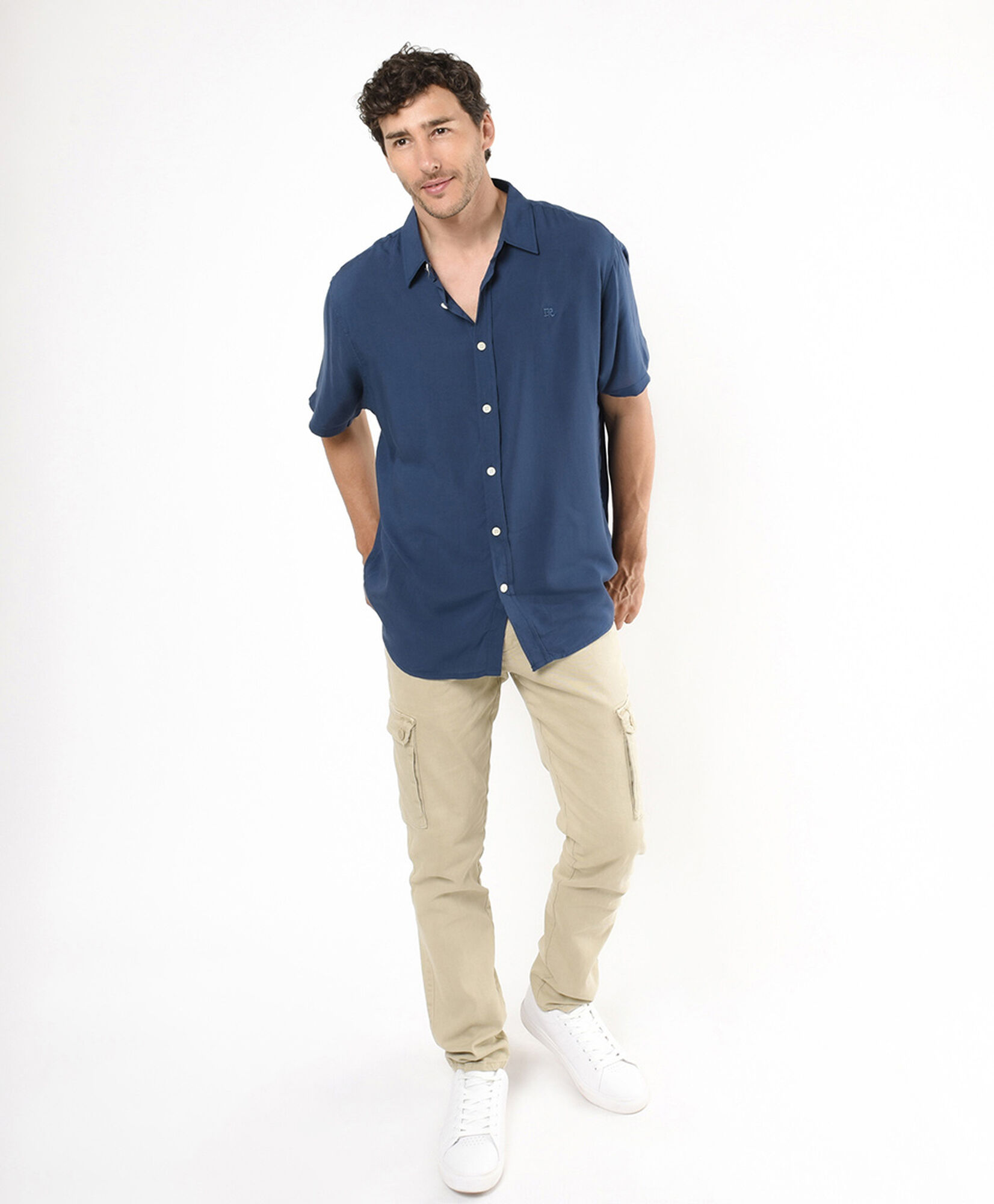 Camisa hombre lisa colores neutros Camisa hombre lisa colores neutros