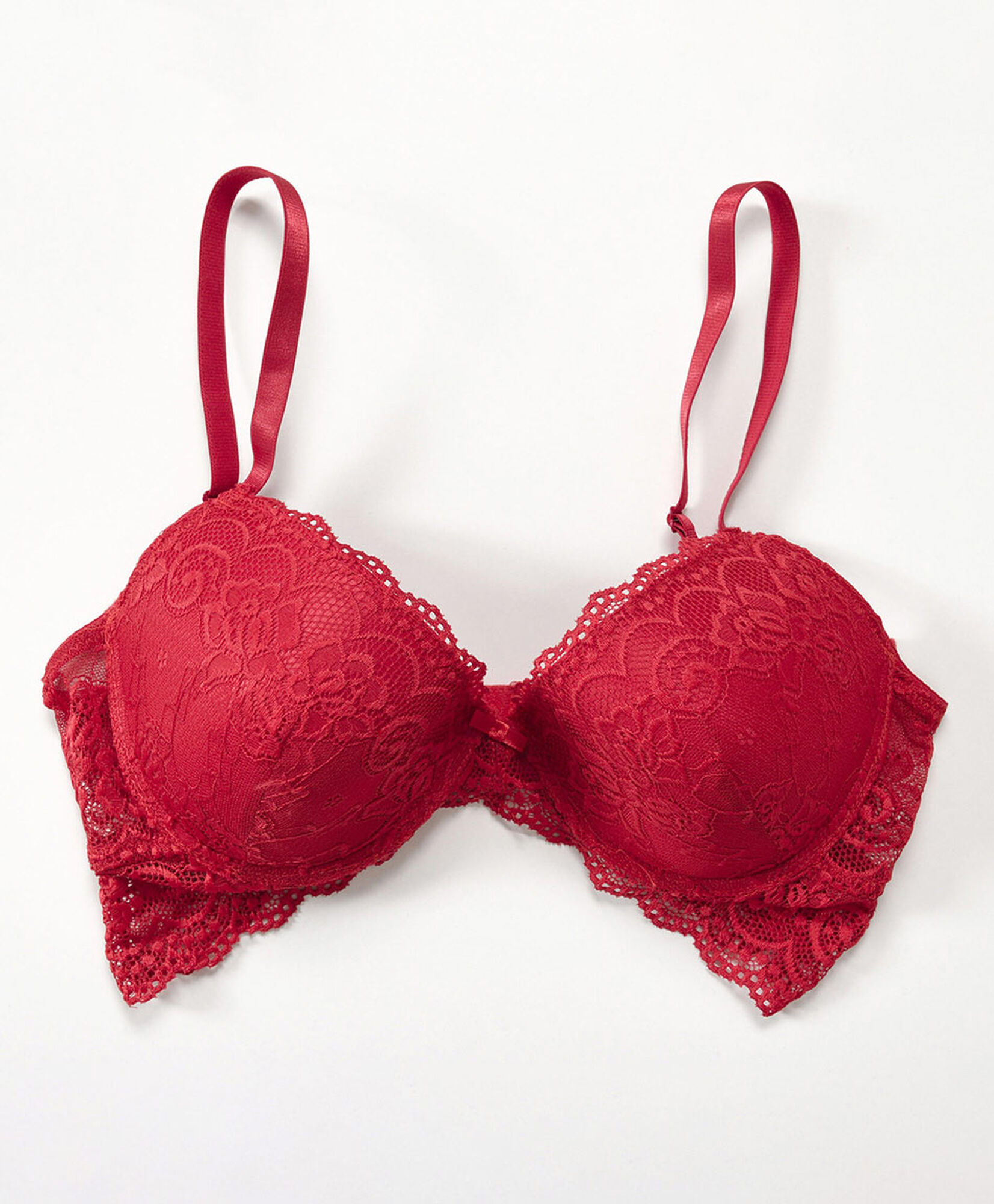 Sostén mujer encajes rojo Sostén mujer encajes rojo