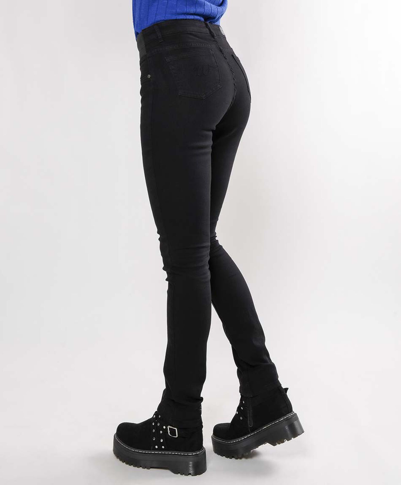 Jeans mujer cintura elasticada skinny fit Jeans mujer cintura elasticada skinny fit