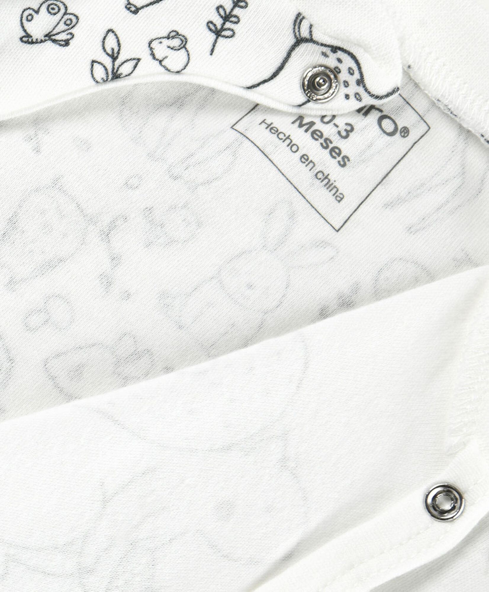 Pijama bebé estampado animalitos Pijama bebé estampado animalitos