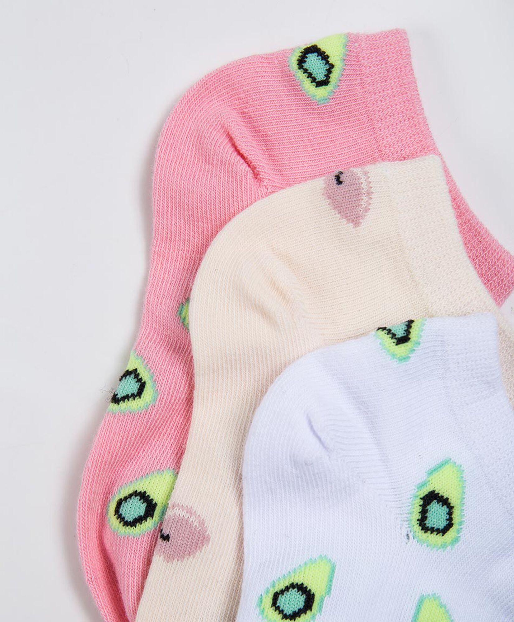 Pack 3 calcetines niña colores Pack 3 calcetines niña colores