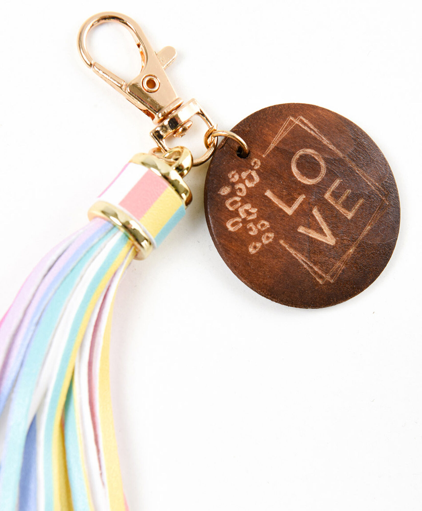 Llavero mujer multicolor love Llavero mujer multicolor love