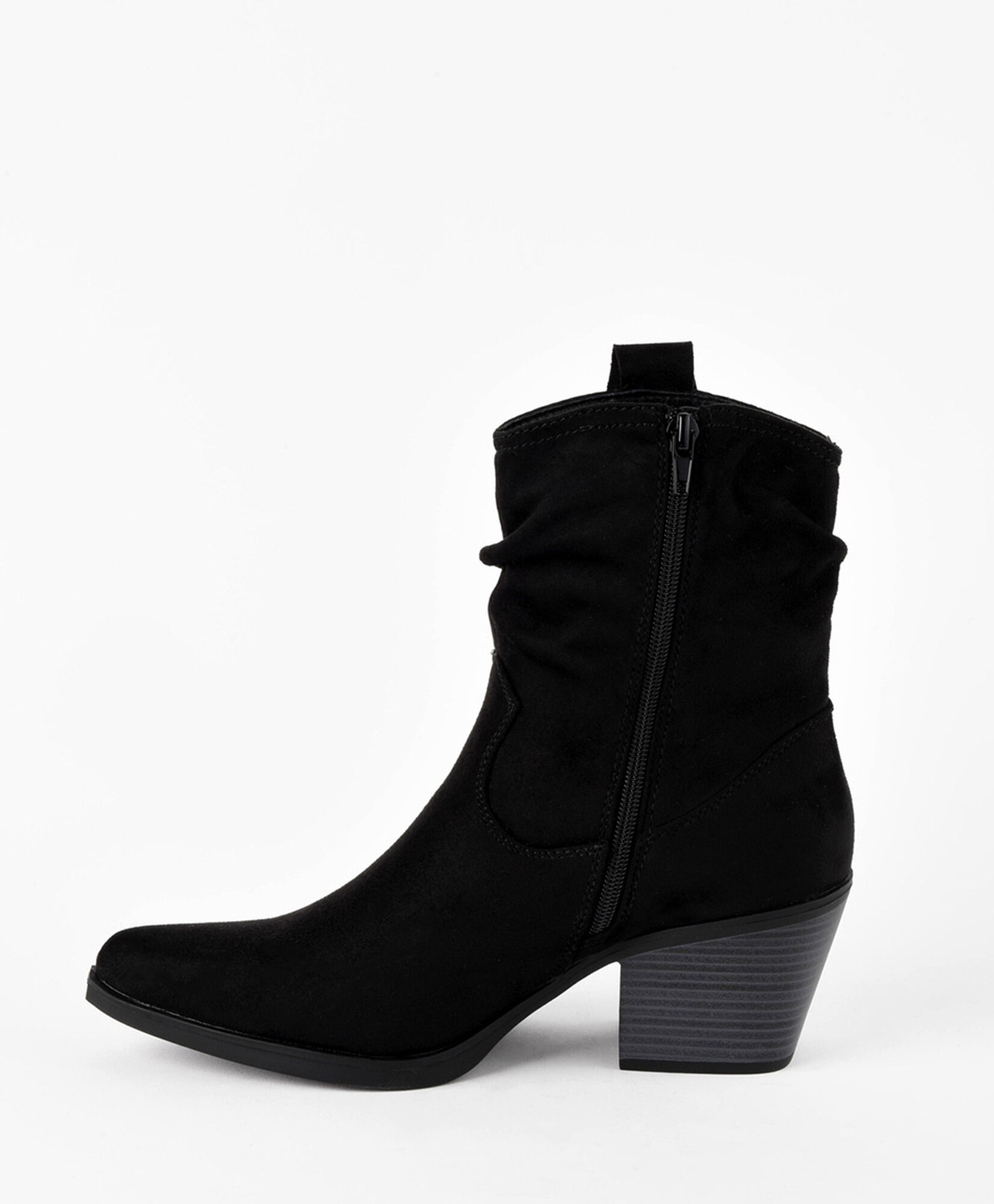 Bota mujer estilo vaquera negra Bota mujer estilo vaquera negra