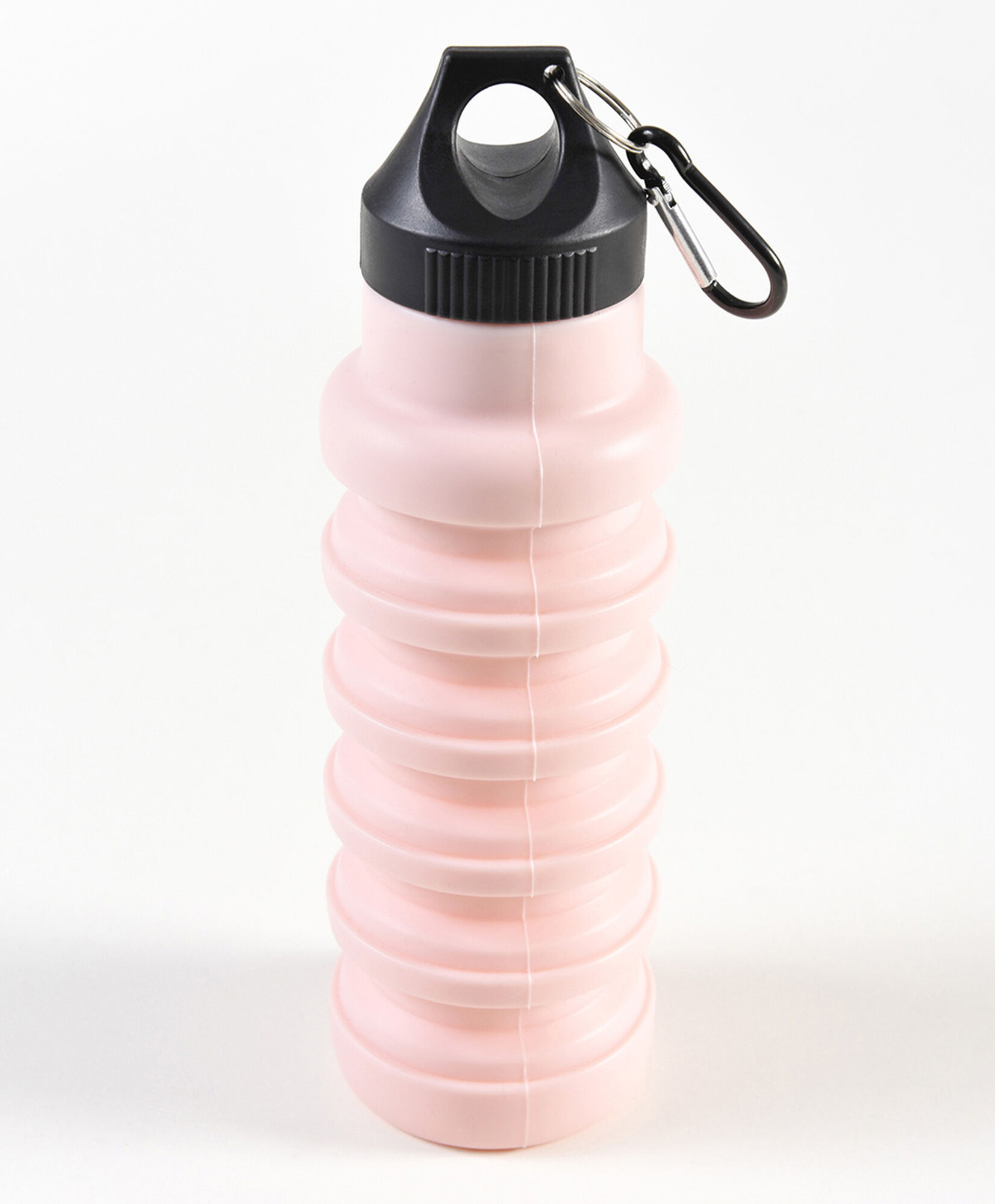Botella mujer plegable rosada Botella mujer plegable rosada