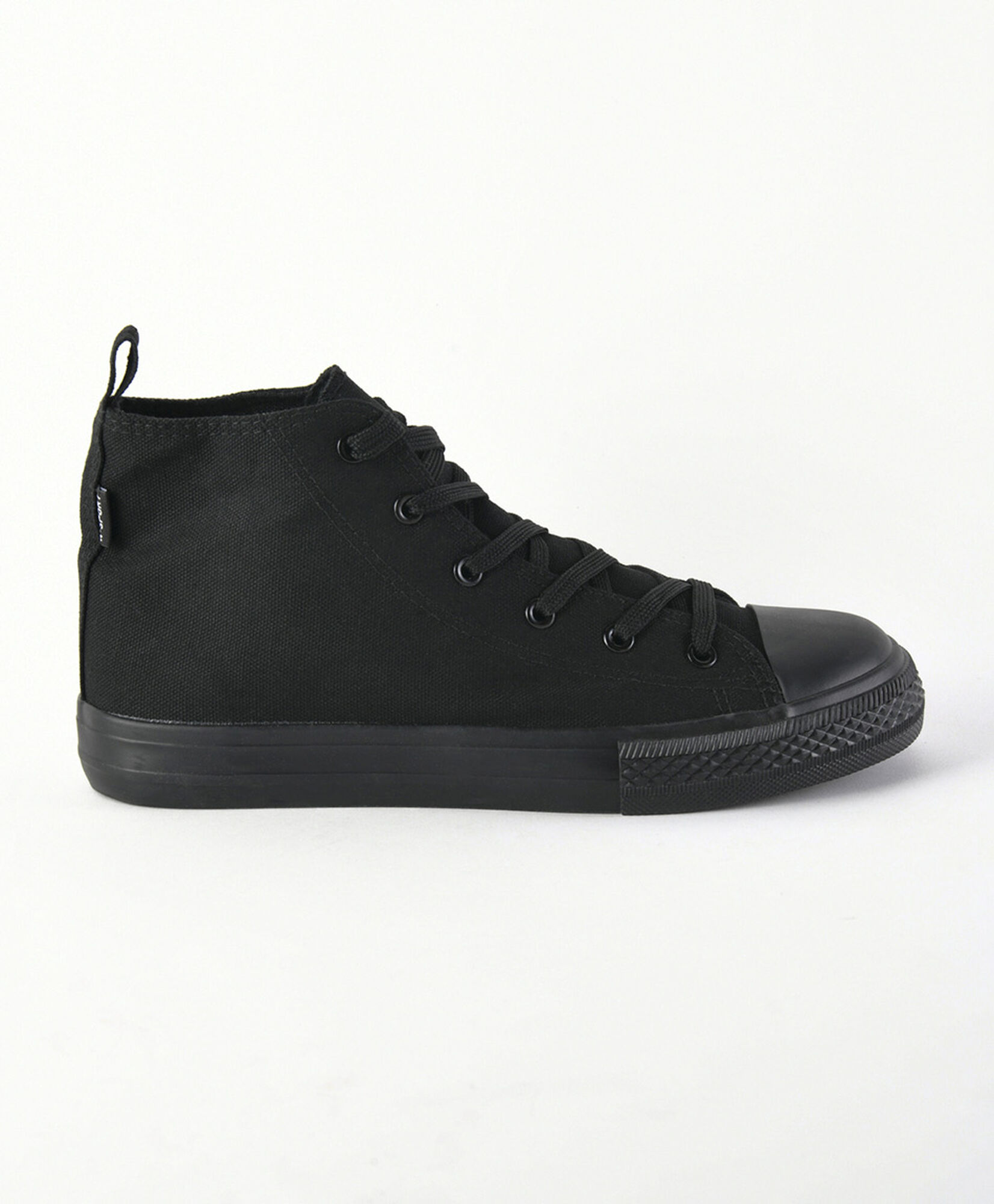Zapatilla mujer lona negra Zapatilla mujer lona negra
