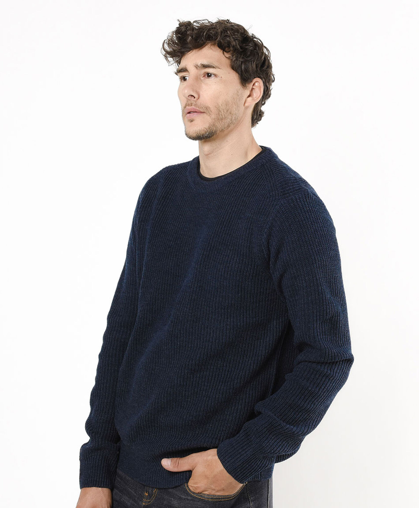 Sweater hombre acanalado Sweater hombre acanalado