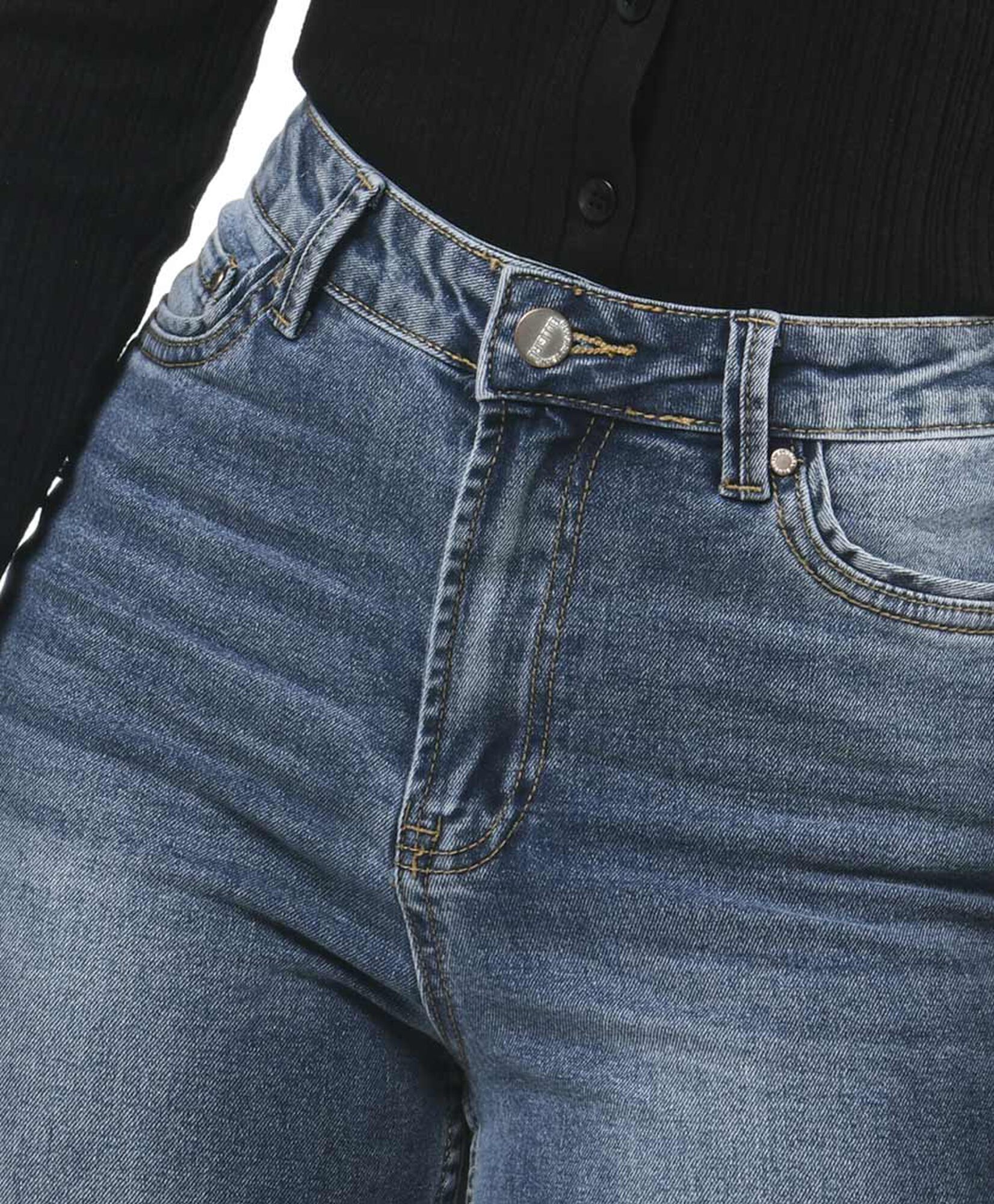 Jeans mujer tiro alto skinny fit Jeans mujer tiro alto skinny fit