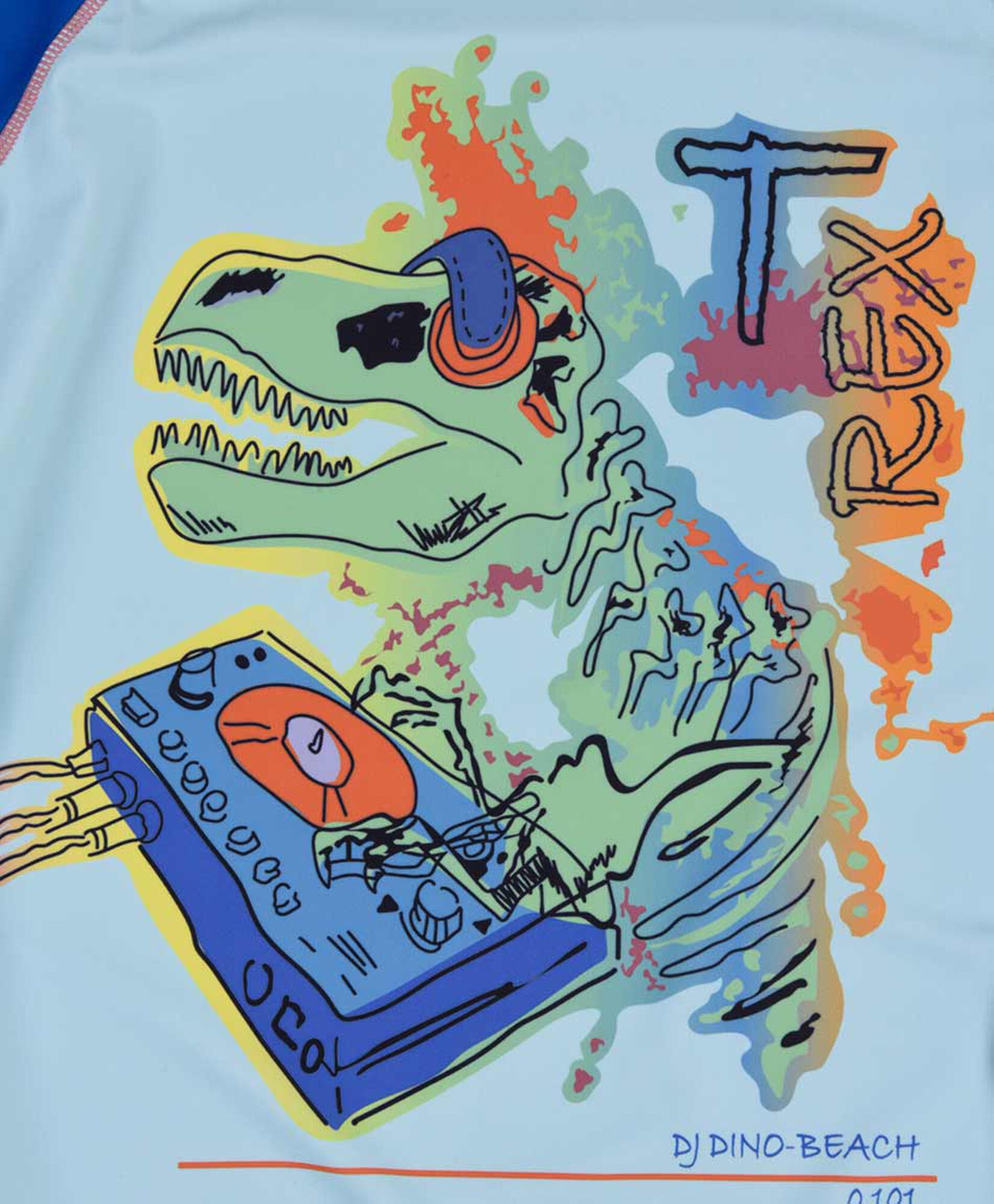 Polera para agua niño dinosaurio Polera para agua niño dinosaurio