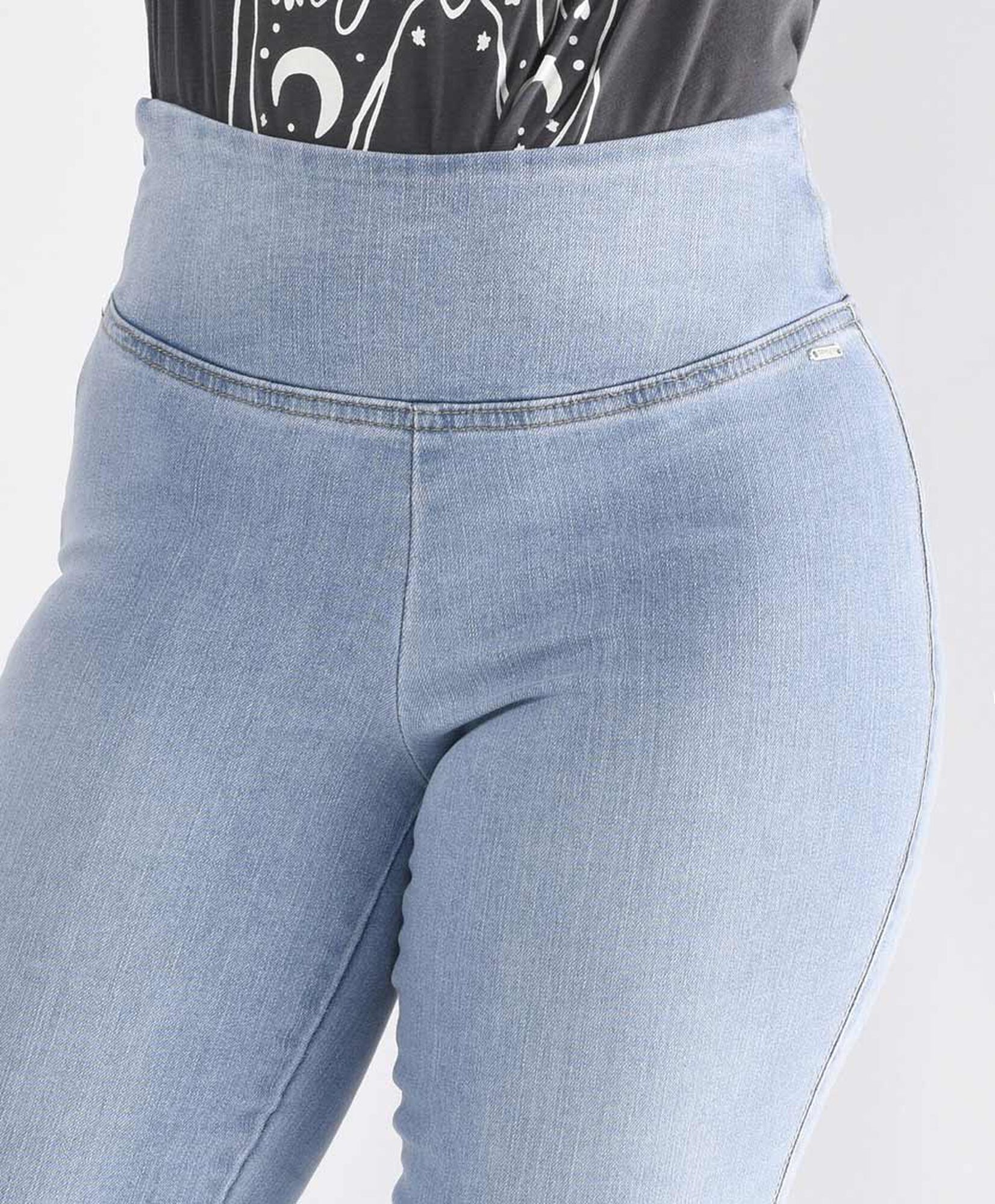 Jeans mujer prentina ancha skinny fit Jeans mujer prentina ancha skinny fit