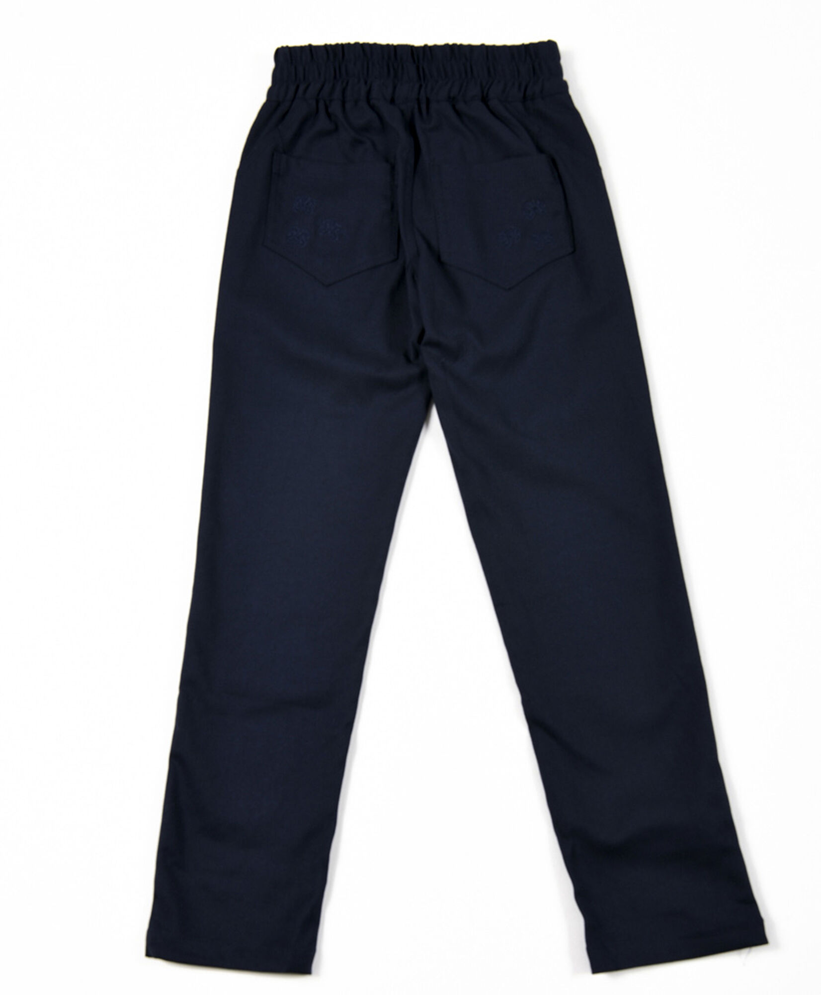 Pant escolar azul con bordado Pant escolar azul con bordado