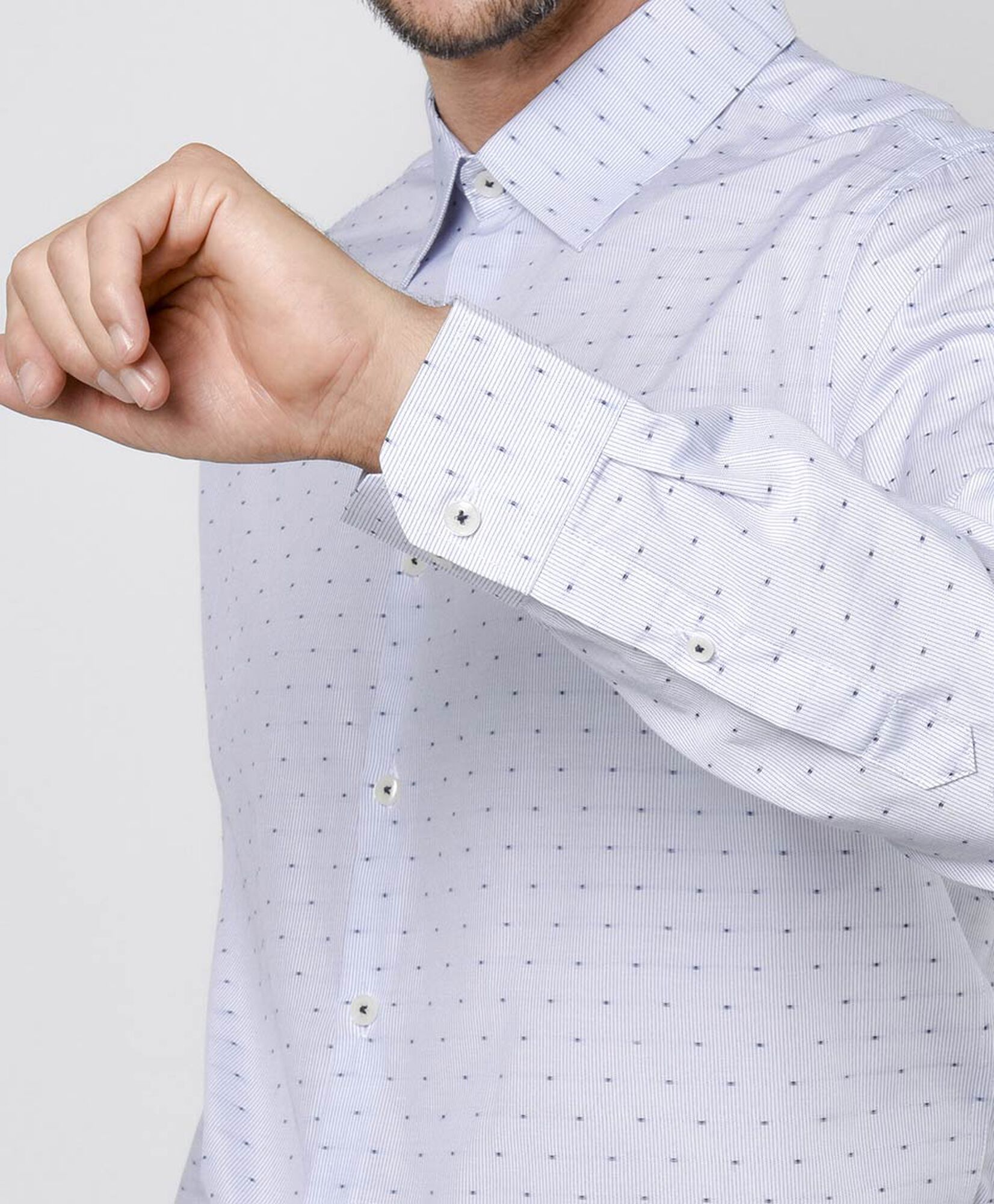 Camisa hombre puntitos Camisa hombre puntitos