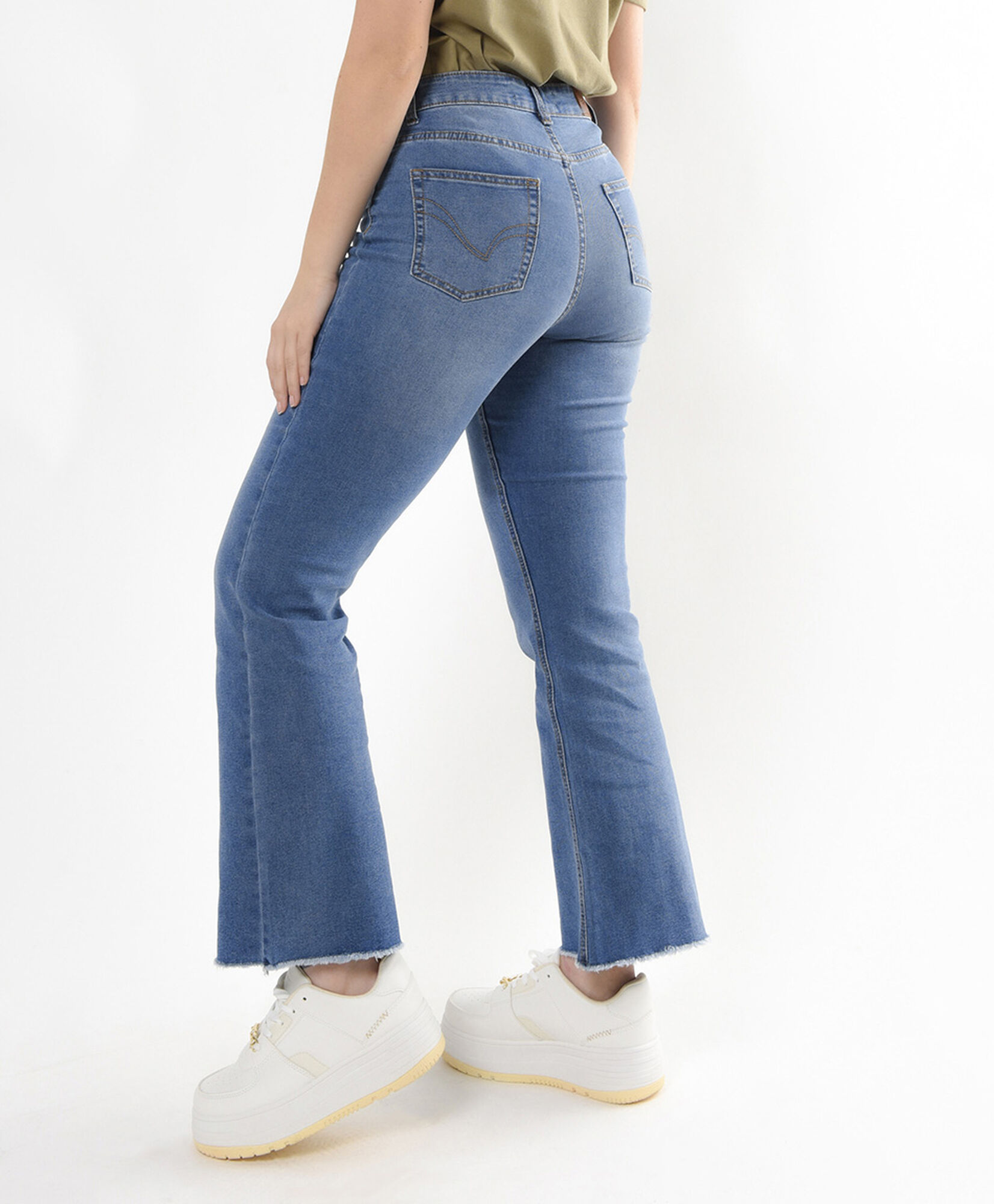 Jeans mujer desflecado Jeans mujer desflecado